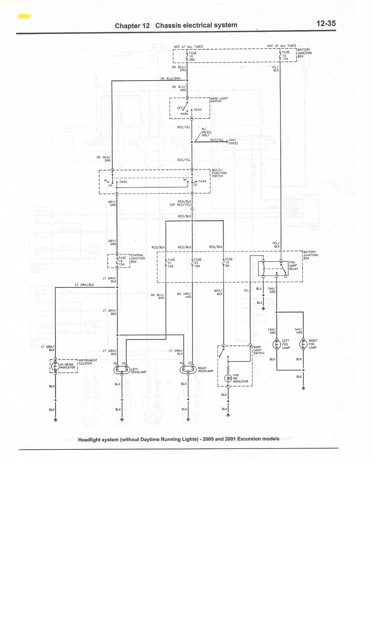 Ford F53 Fuse Box - Wiring Diagram
