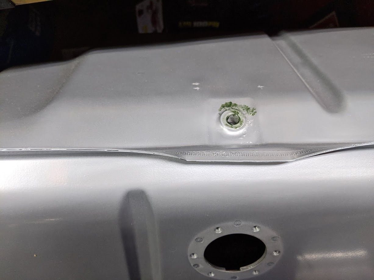 new gas tank arrived damaged UPDATE Ford Truck Enthusiasts Forums