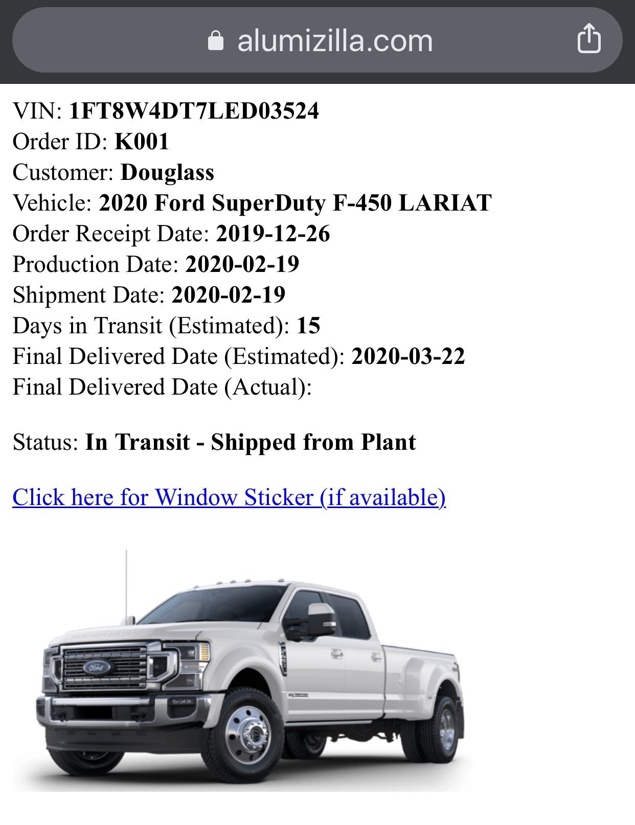 Who has taken delivery of their 2020 Super Duty? - Page 87 - Ford Truck