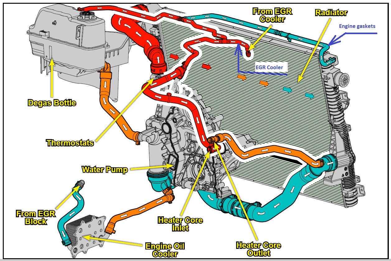 EGR leak or blown head gasket Ford Truck Enthusiasts Forums