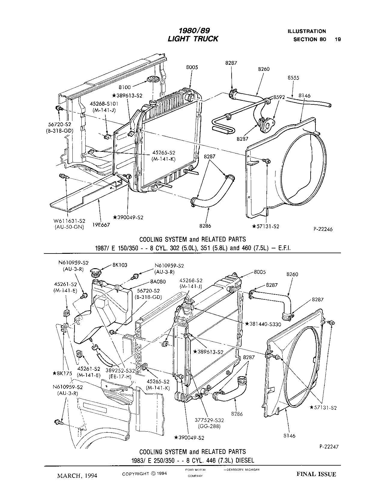 Ford Pickup Truck Parts Diagram