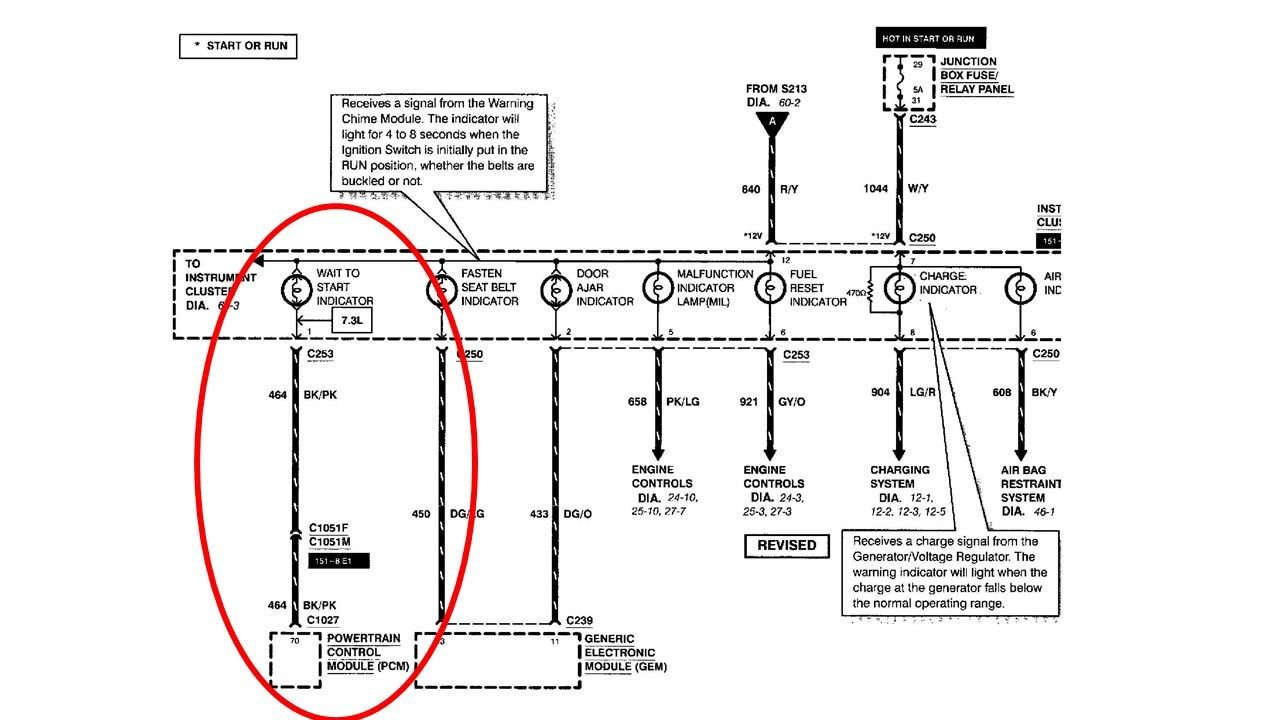 No "wait to start" after 5 month rest but starts and runs fine. - Ford