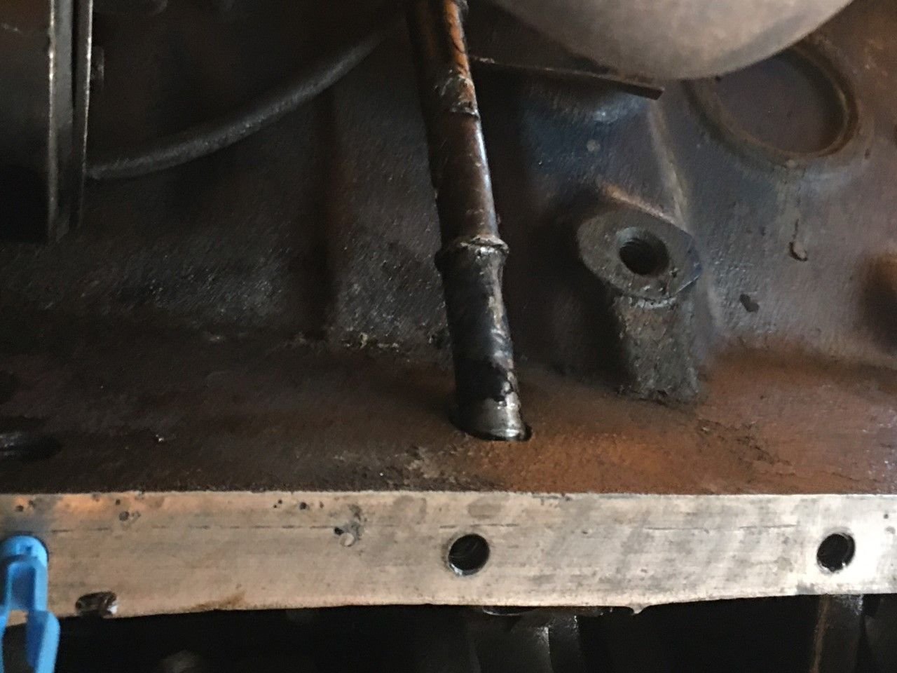 Dipstick tube oil leak Ford Truck Enthusiasts Forums
