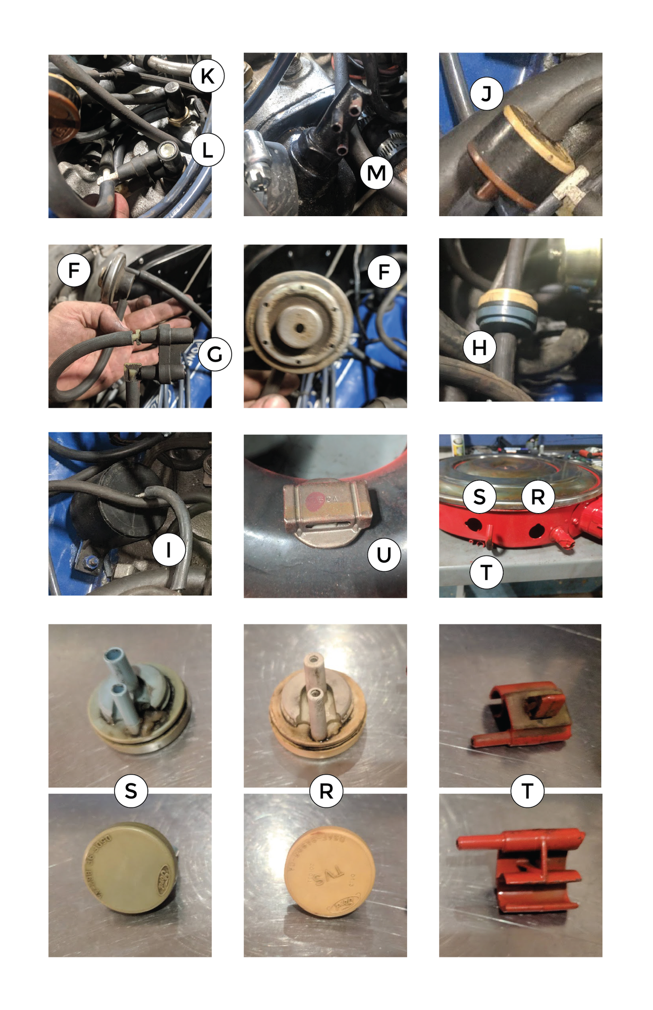 Can anyone help with vacuum lines for a 1976 F100 / 390 MC2150 Ford