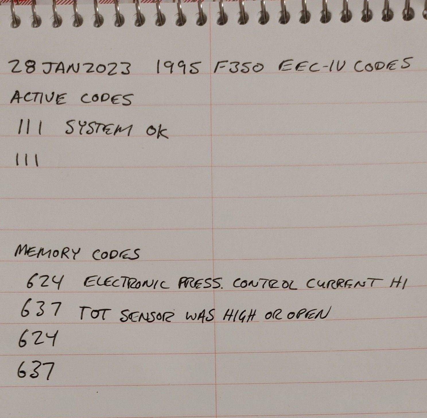 How to retrieve trouble codes from Ford's EECIV with a paperclip