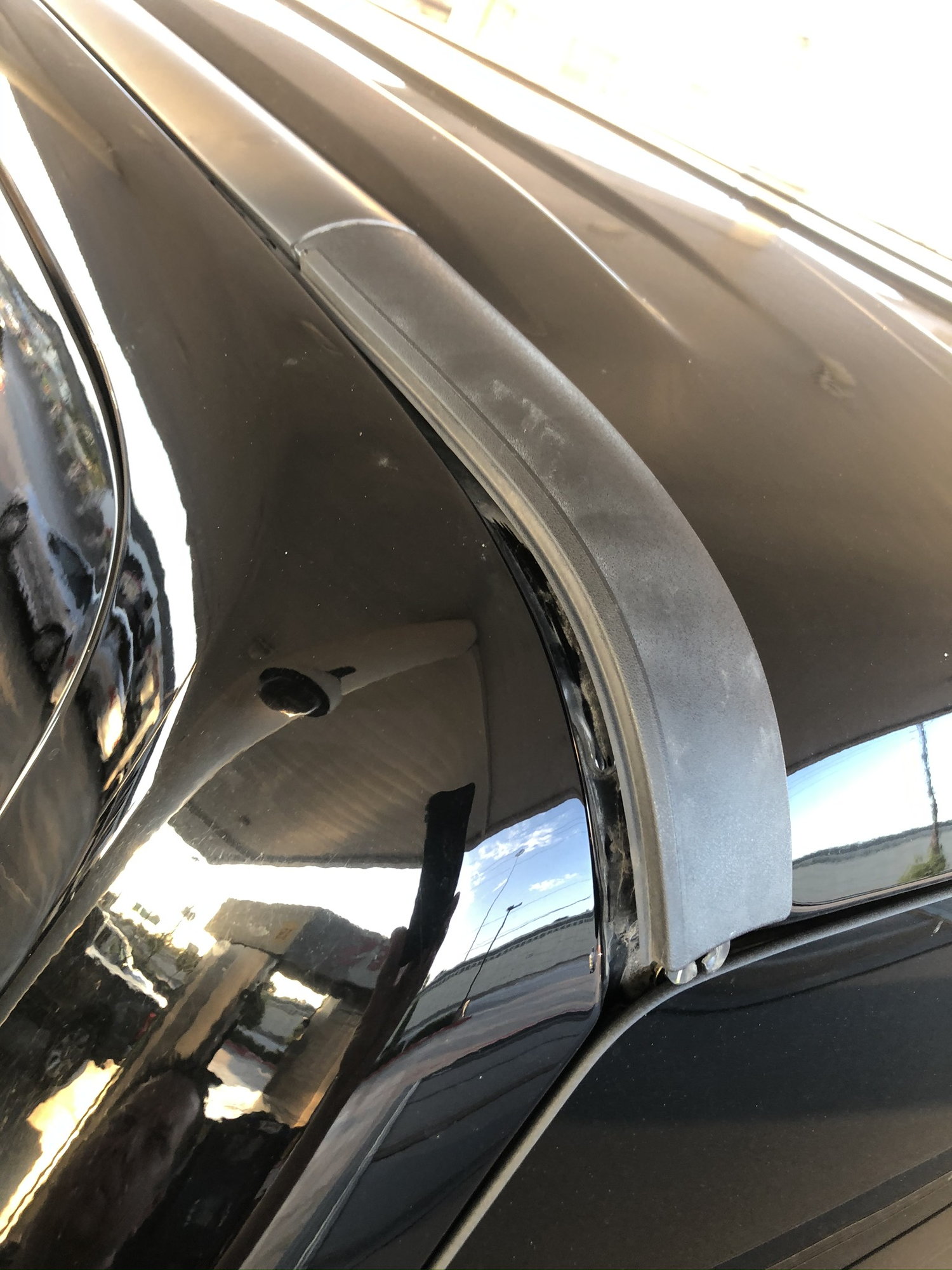 Roof molding end cap broken Ford Truck Enthusiasts Forums