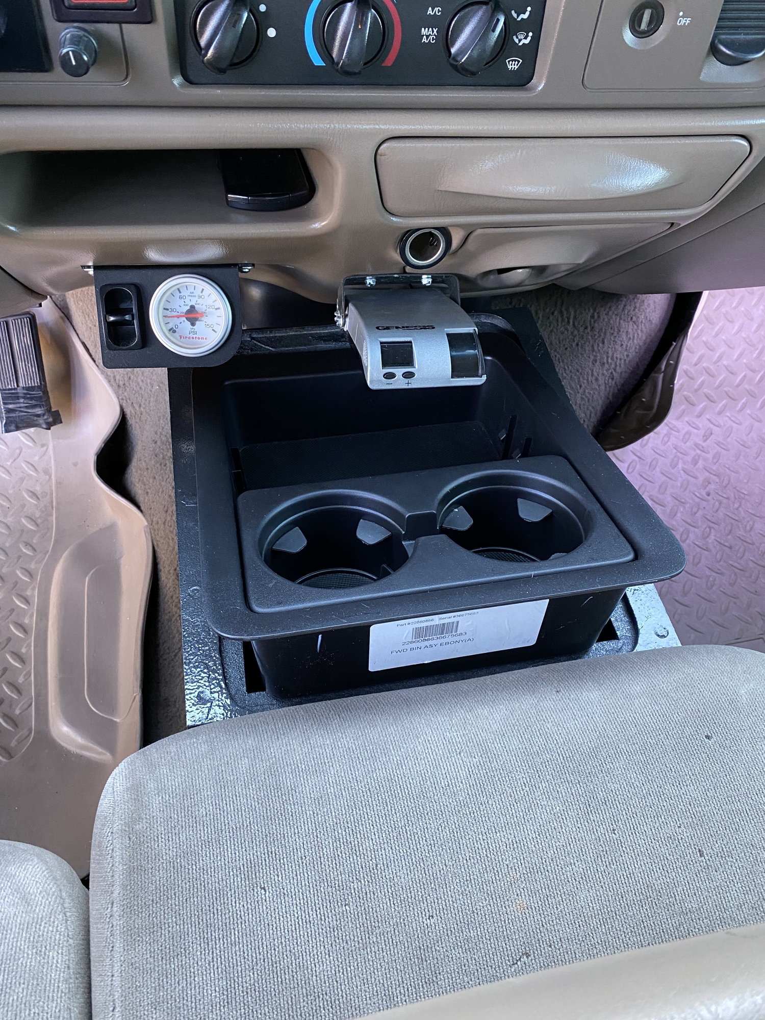 Ford F150 Center Floor Console