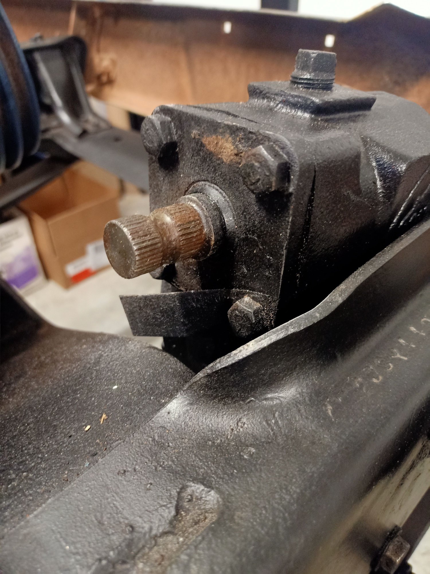 Manual steering box input seal Ford Truck Enthusiasts Forums