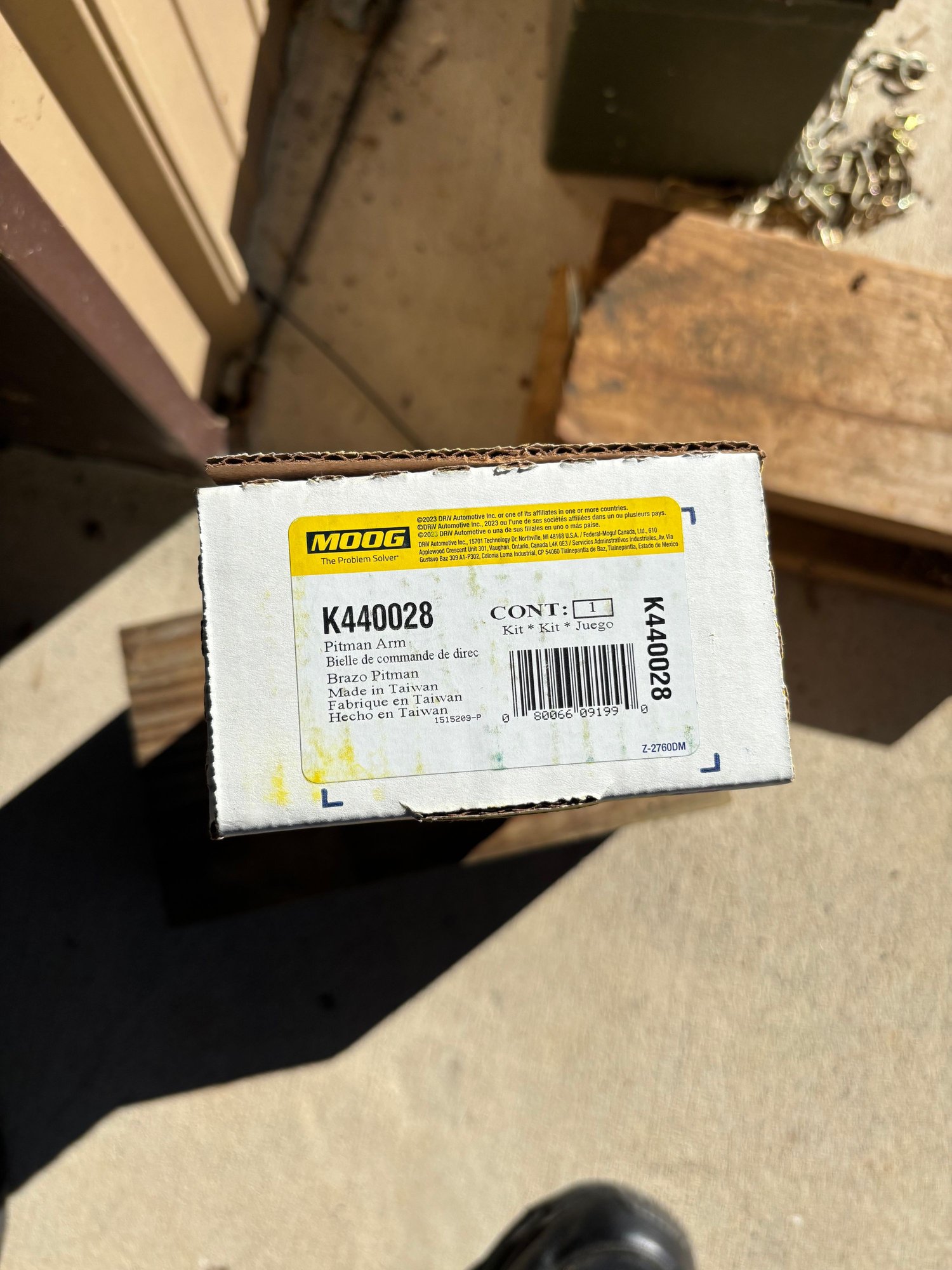 Steering/Suspension - Pitman Arm MOOG K440028 - New - All Years  All Models - Portland, TN 37148, United States