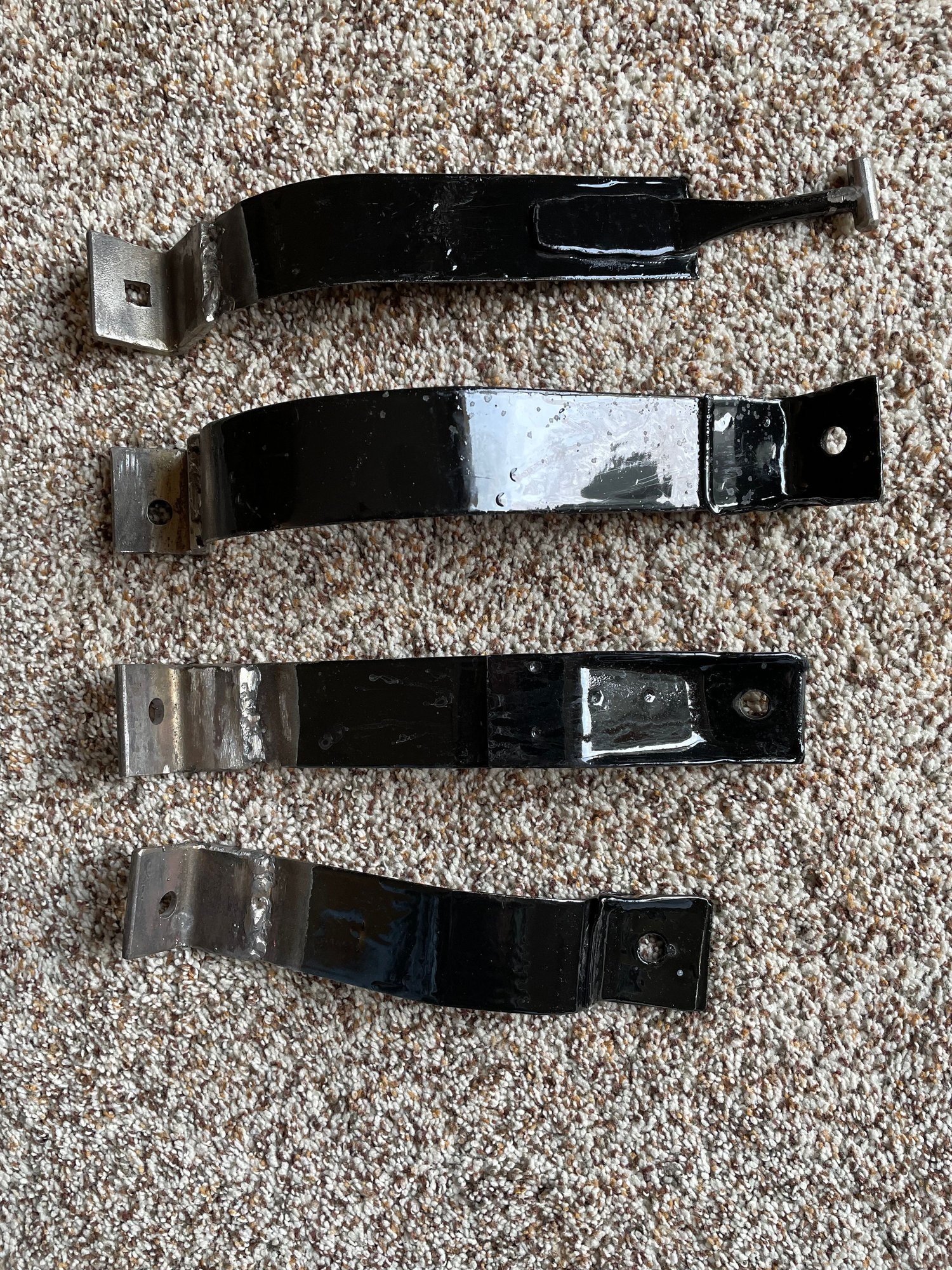 Engine - Intake/Fuel - mid-ship gas tank straps & guard - Used - 1978 Ford F-250 - Sioux Falls, SD 57106, United States