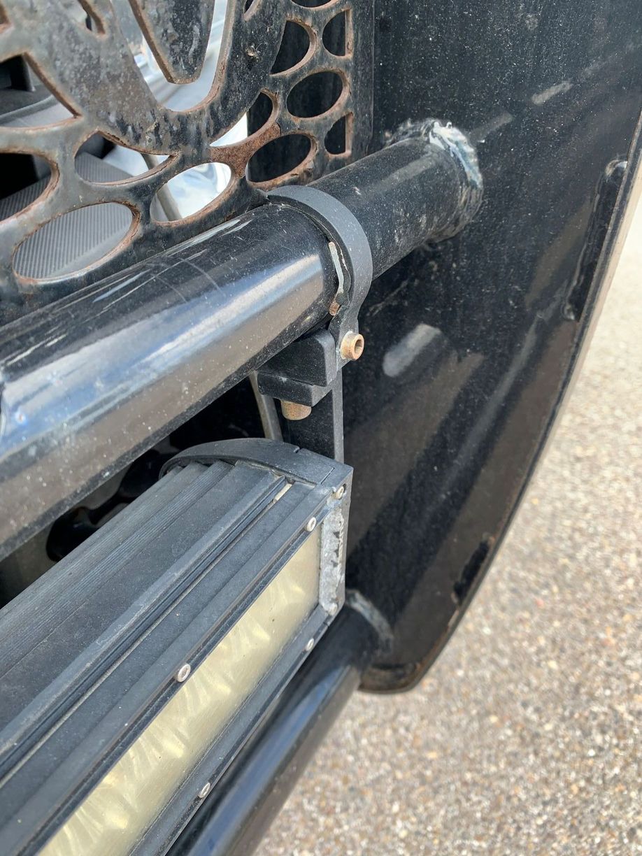 Light bar on brush guard Ford Truck Enthusiasts Forums