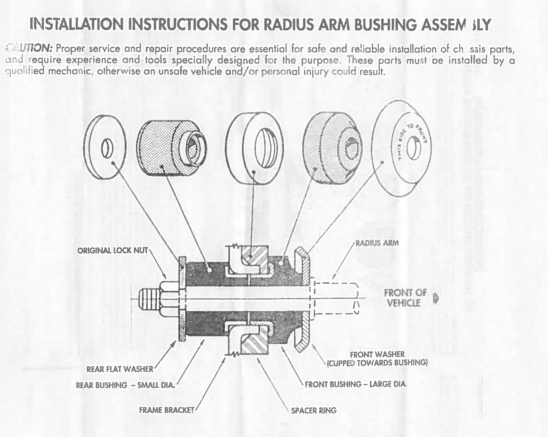 Radius arm bushing repeated failure Ford Truck Enthusiasts Forums