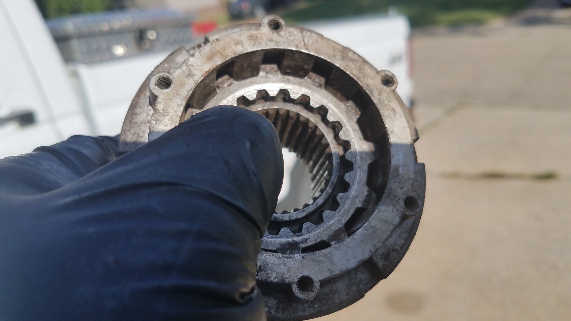 97 F250 HD 4x4 Manual hub lock Spindle Nut..??? Page 2 Ford Truck