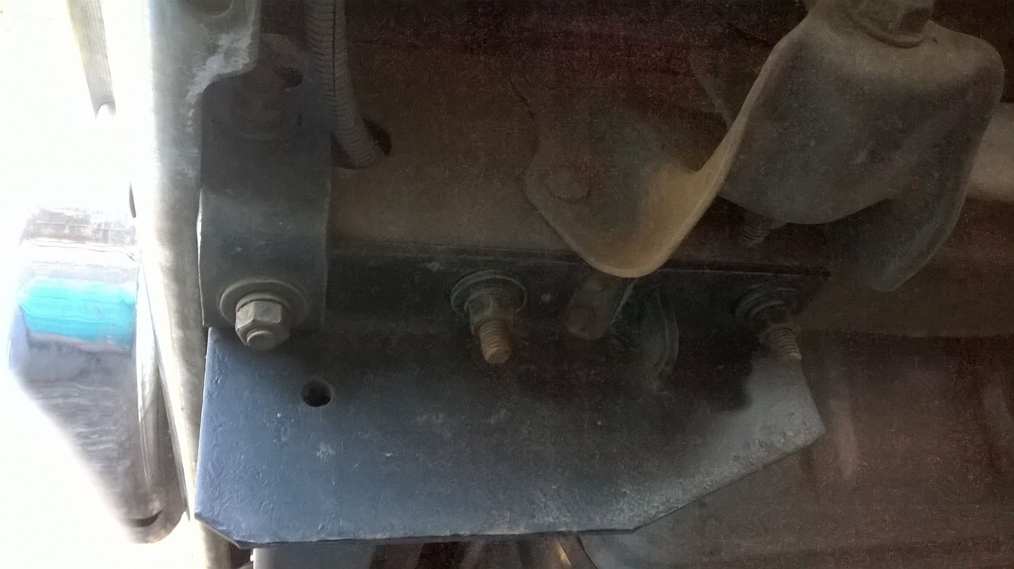 How do you drill holes in frame to install receiver hitch? Ford Truck