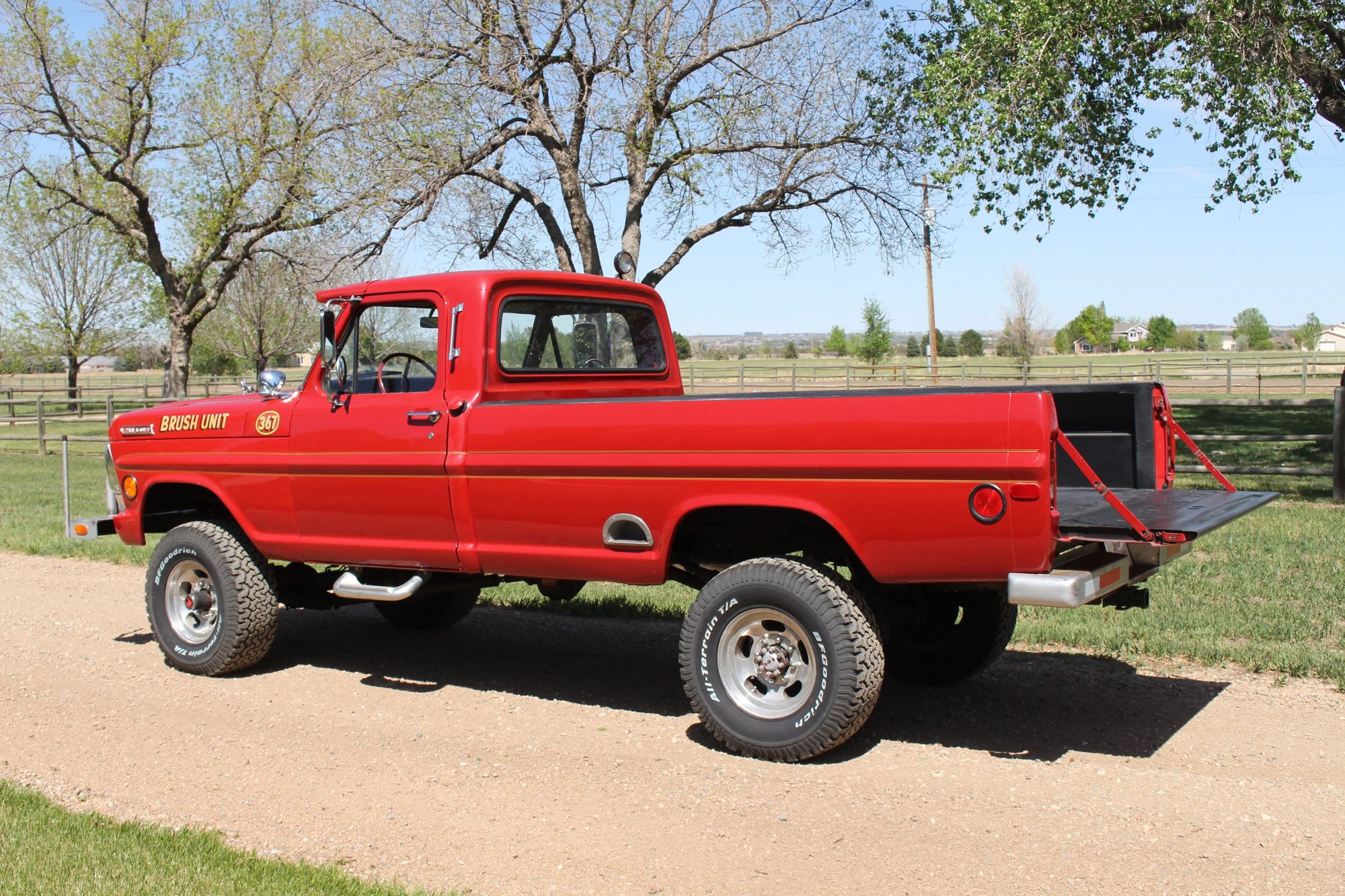 1967 Ford F-250 - 1967 Ford F250 4spd 4x4 Highboy - Used - VIN F26BCA52873 - 16,801 Miles - 6 cyl - 4WD - Manual - Truck - Red - Fort Collins, CO 80528, United States