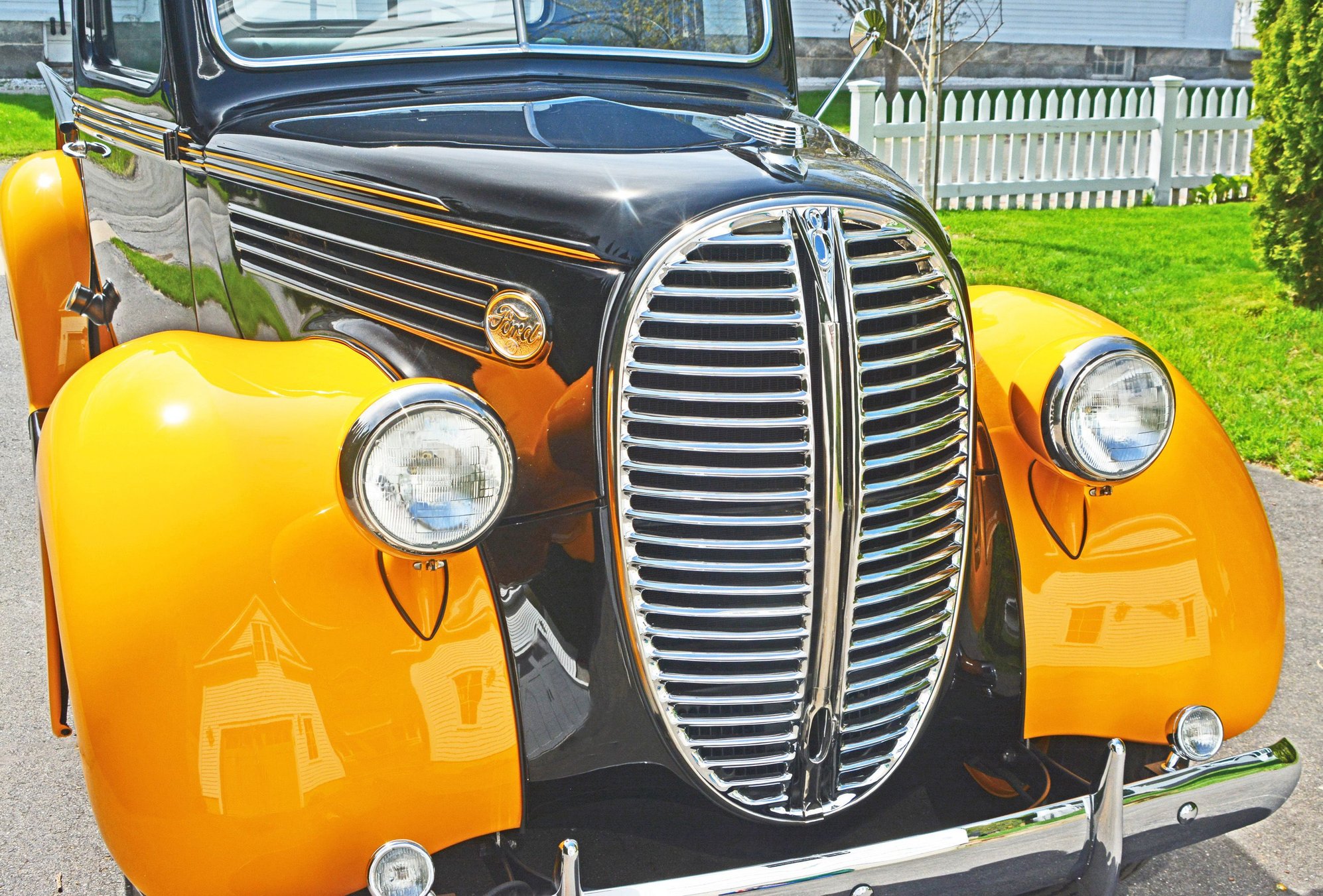 1946 Ford 1 Ton Pickup - 1938 Ford One Ton Express - Concours Restored - Used - VIN 18-4440203 - 72,400 Miles - 8 cyl - 2WD - Manual - Truck - Black - Canton, CT 06019, United States