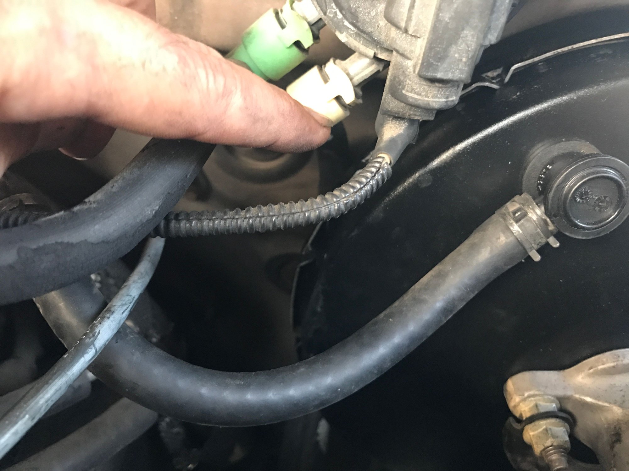 97 F150 Replaced brake booster, now improper idle and stall Ford
