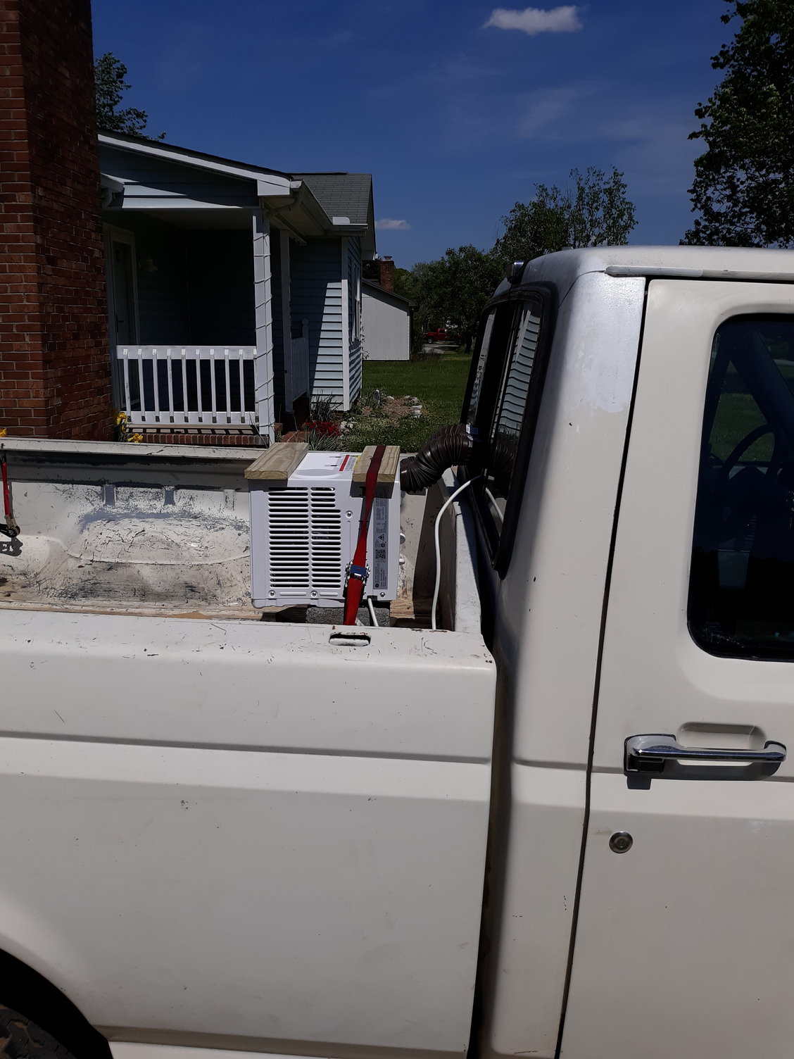 window ac in truck