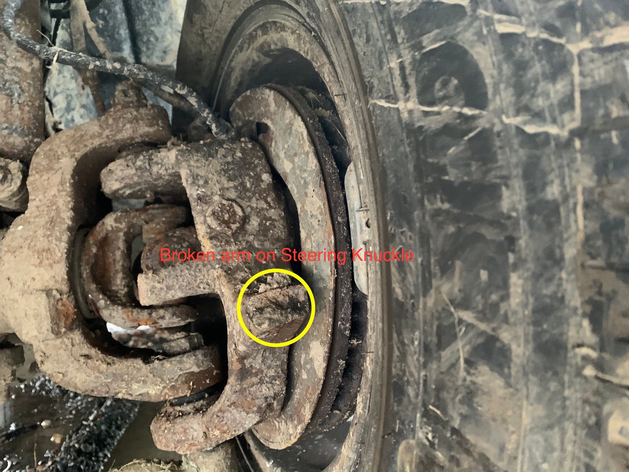 Steering Knuckle Broke at 50 MPH Towing Ford Truck Enthusiasts Forums