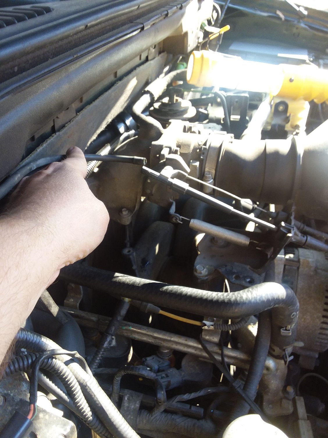 Broken windshield washer connection Ford Truck Enthusiasts Forums