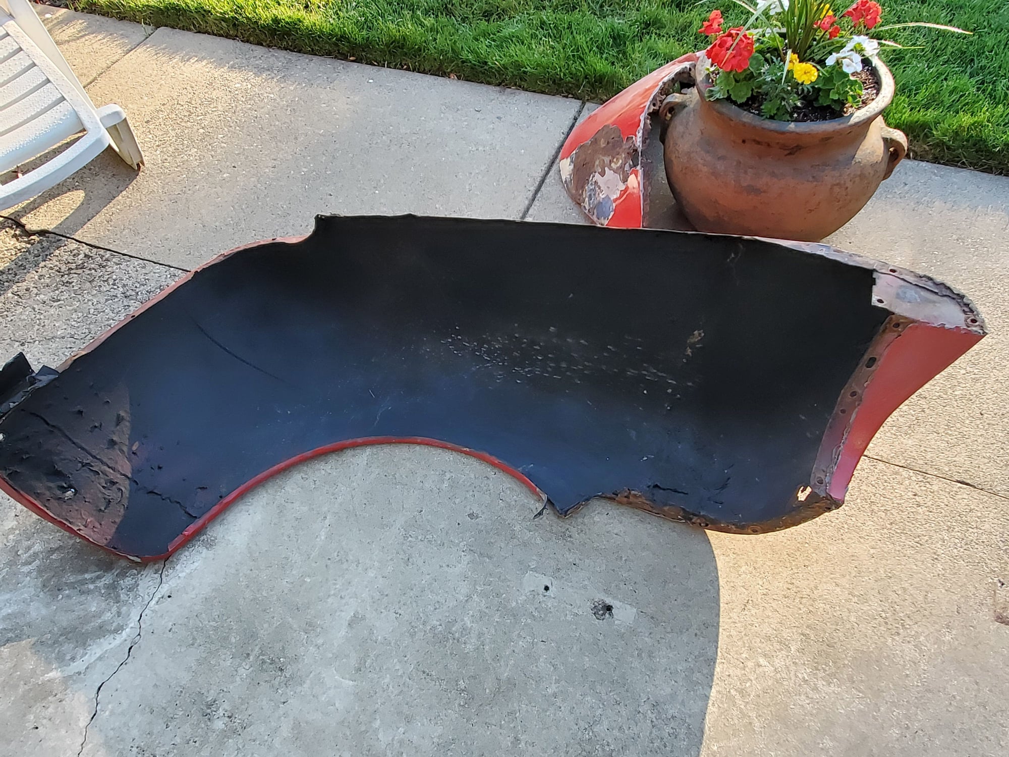 Exterior Body Parts - steel left front fender - Used - 1948 to 1950 Ford F1 - Mckees Rocks, PA 15136, United States