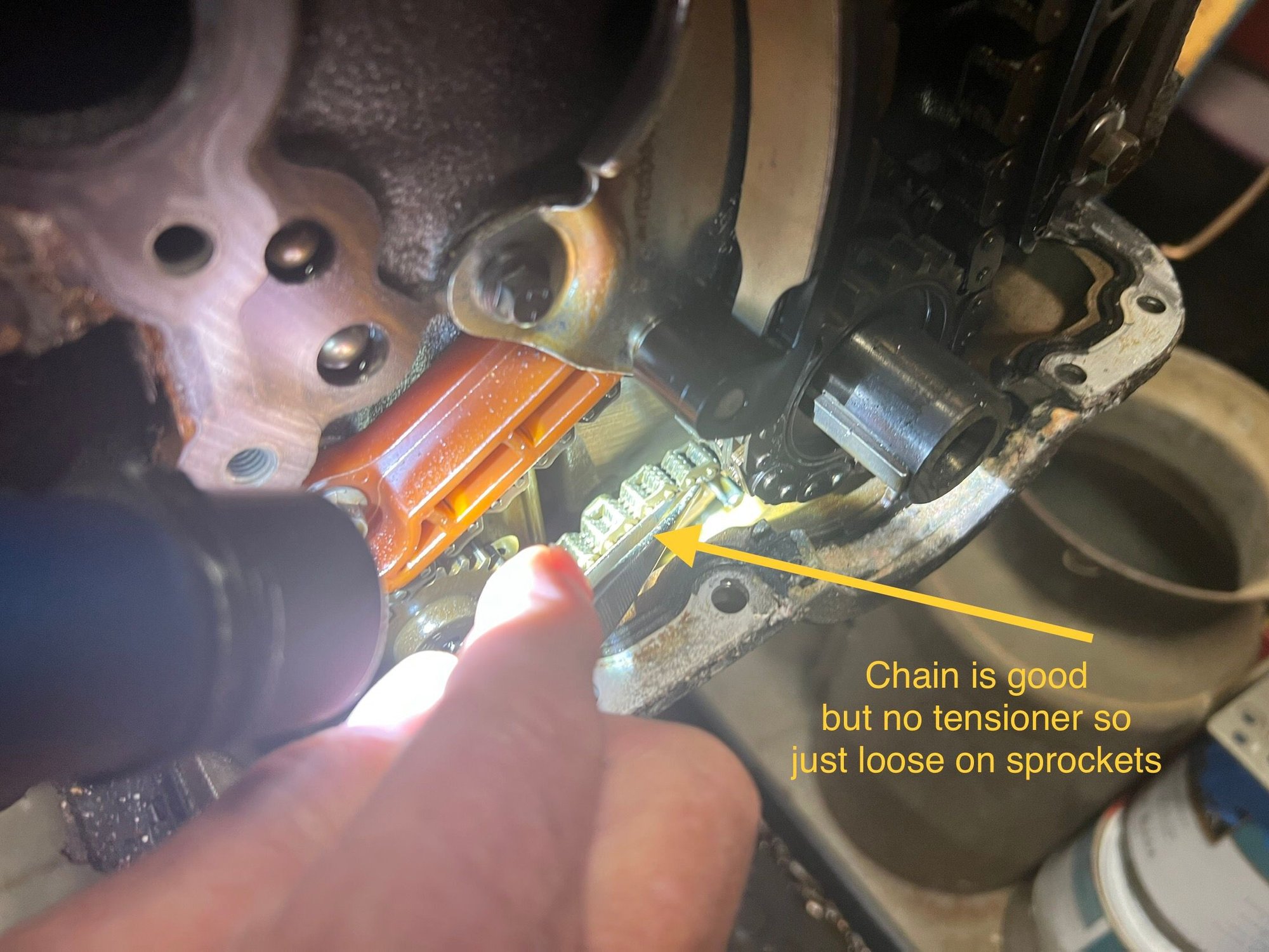 Oil pump chain tensioner Ford Truck Enthusiasts Forums