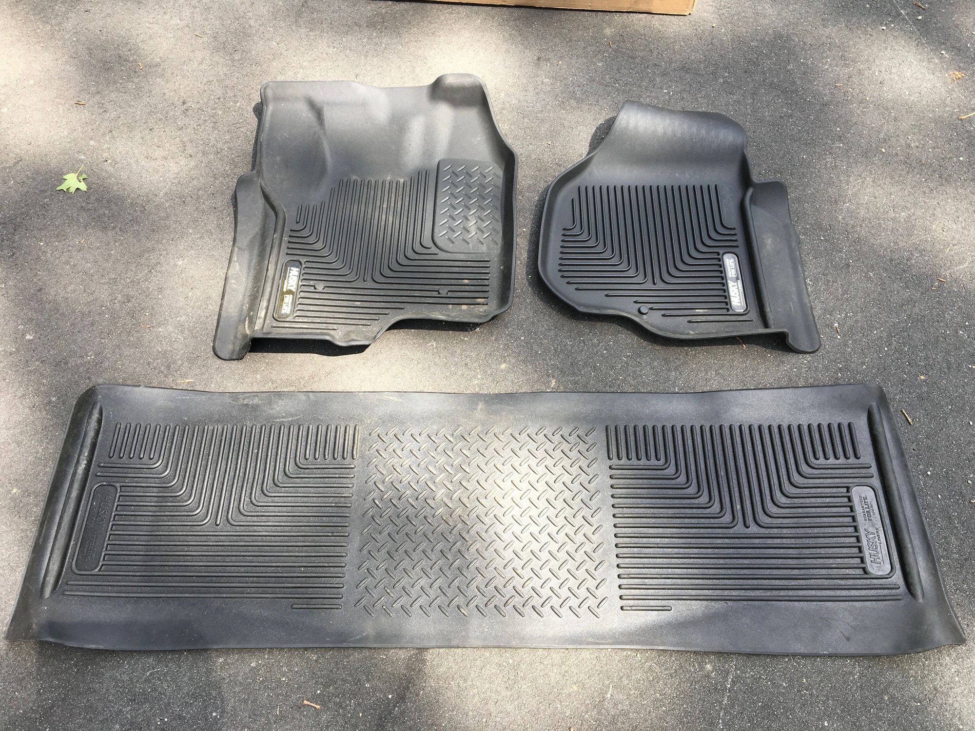 Husky XAct Contour Floor Liners Front & Rear Super Duty 1116 Ford