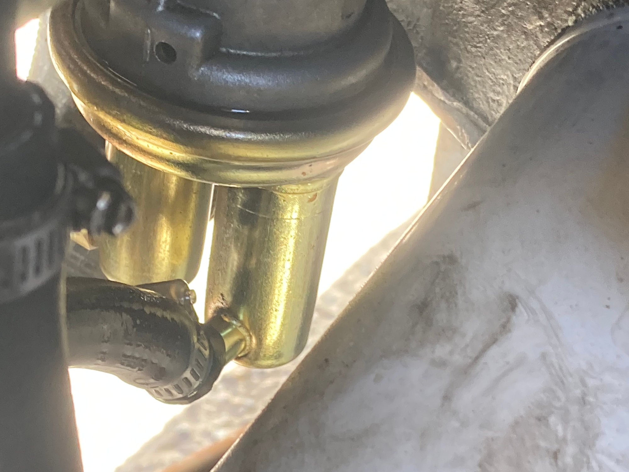 Mechanical fuel pump oil leak Ford Truck Enthusiasts Forums