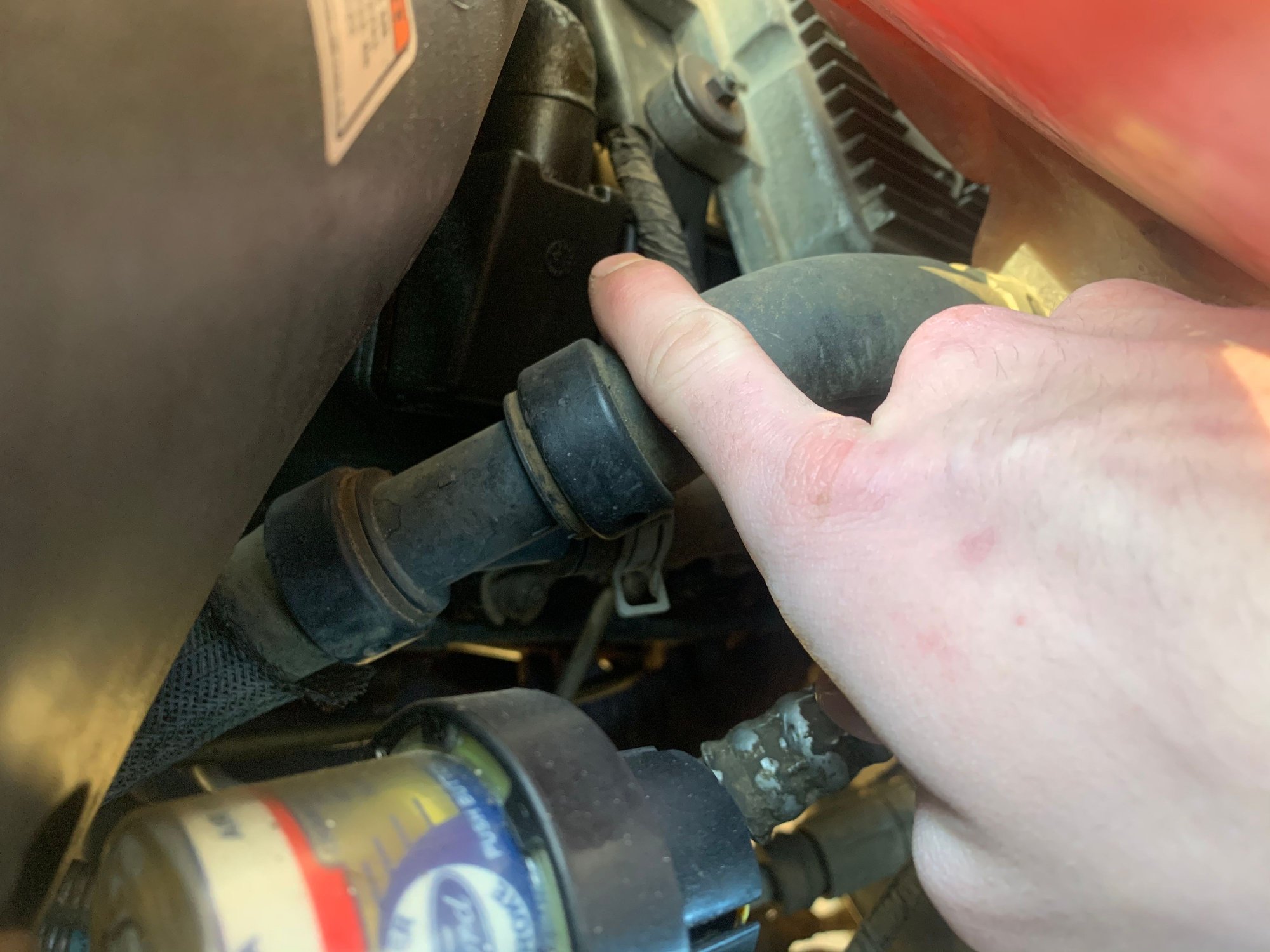 Anyone know what this part is / why it would be leaking & smoking