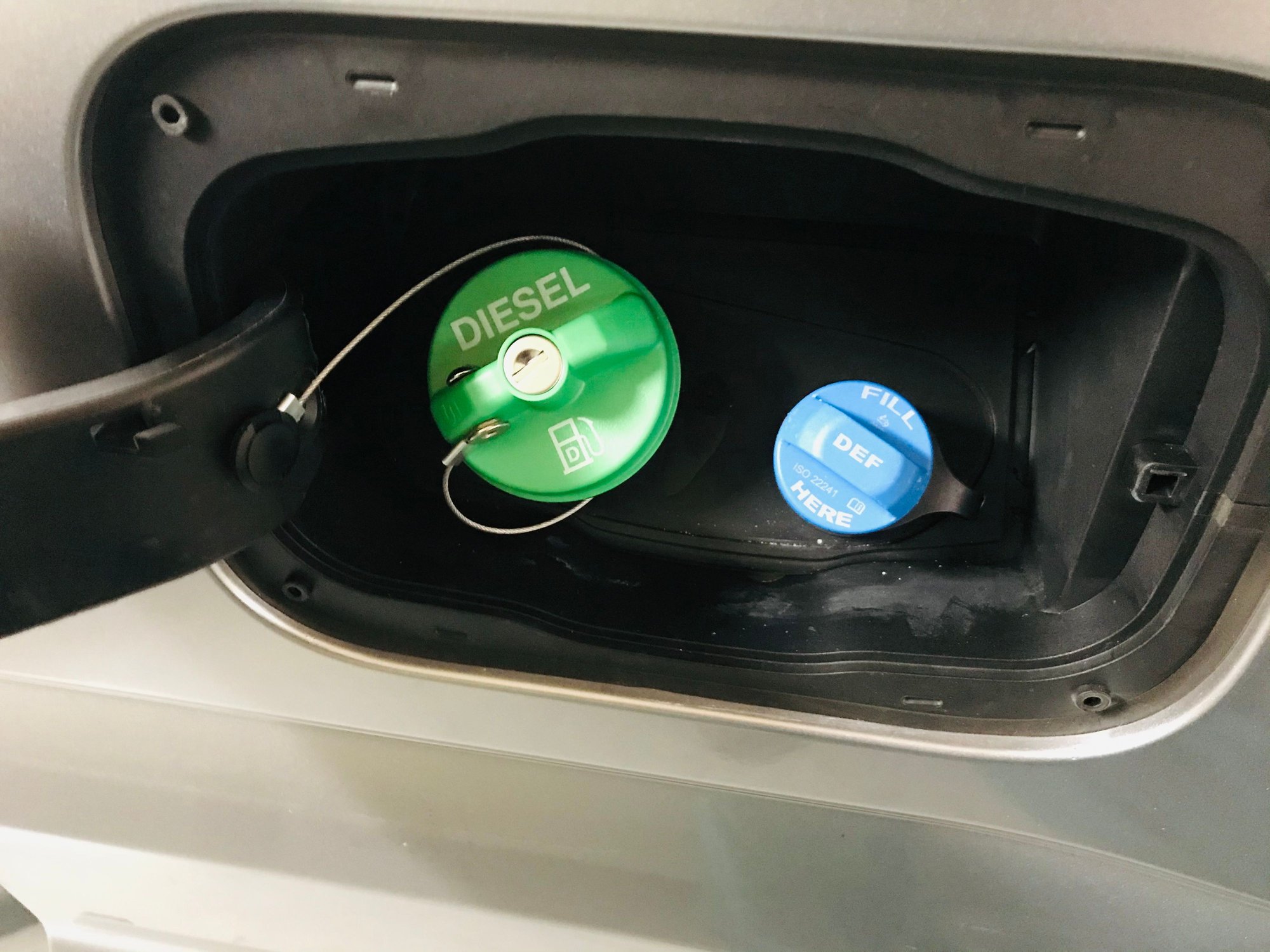 Balkamp fuel cap hack Ford Truck Enthusiasts Forums