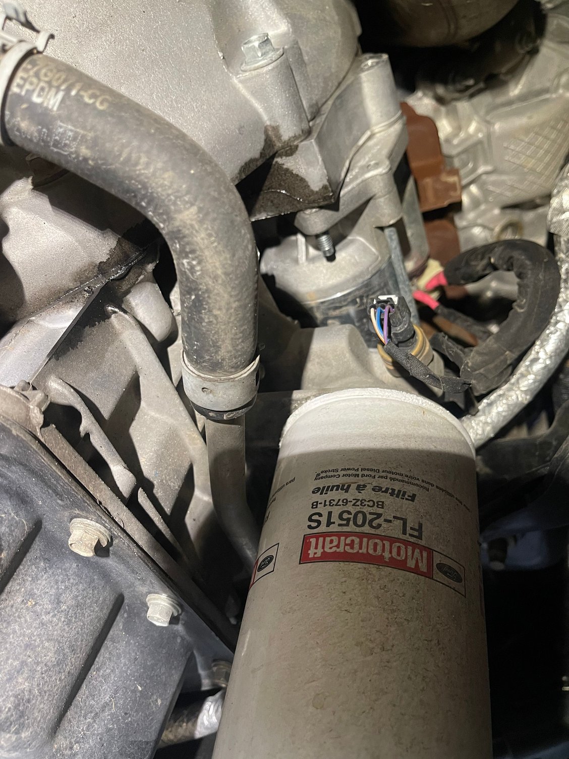 2022 6.7 oil leak…probably upper oil pan leak at t joint. Ford Truck Enthusiasts Forums