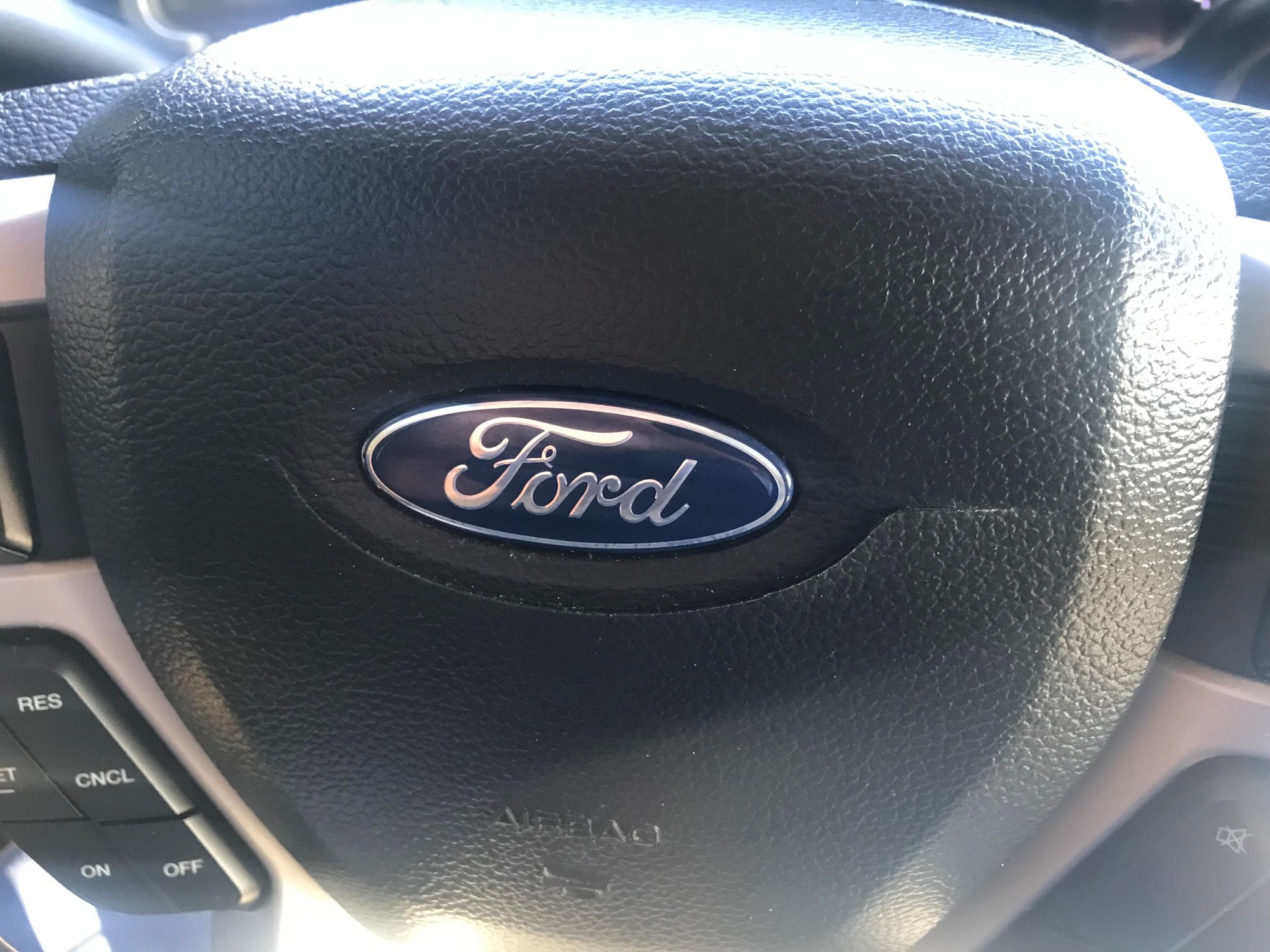 Steering wheel airbag cover Ford Truck Enthusiasts Forums