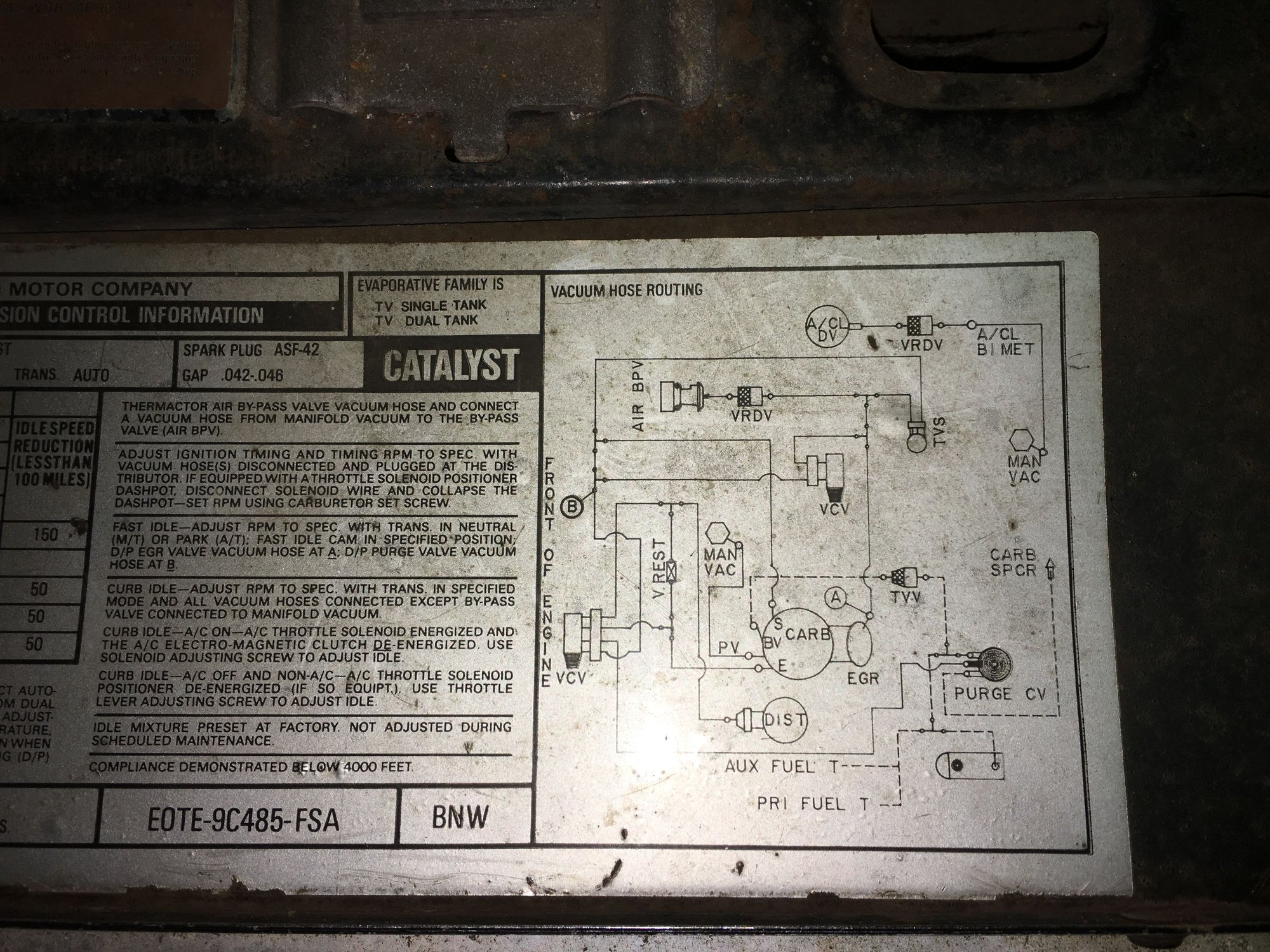 1982 F250 wiring and vacuum questions - Ford Truck Enthusiasts Forums
