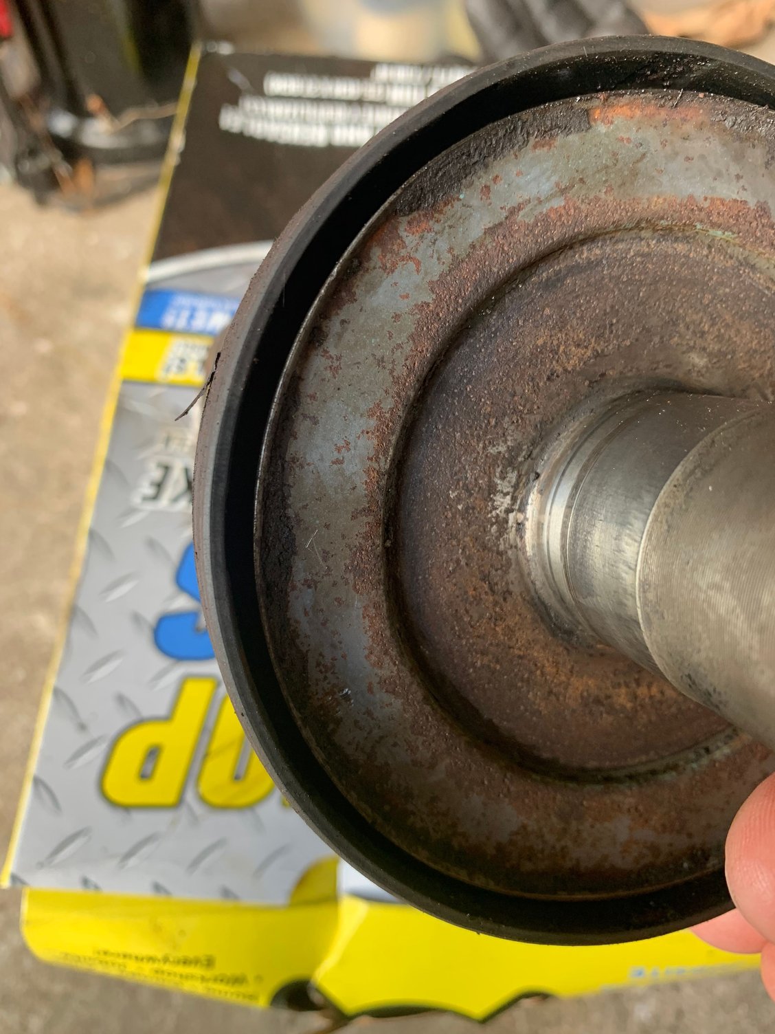 Removing vacuum seal from stub axle shaft help Ford Truck Enthusiasts