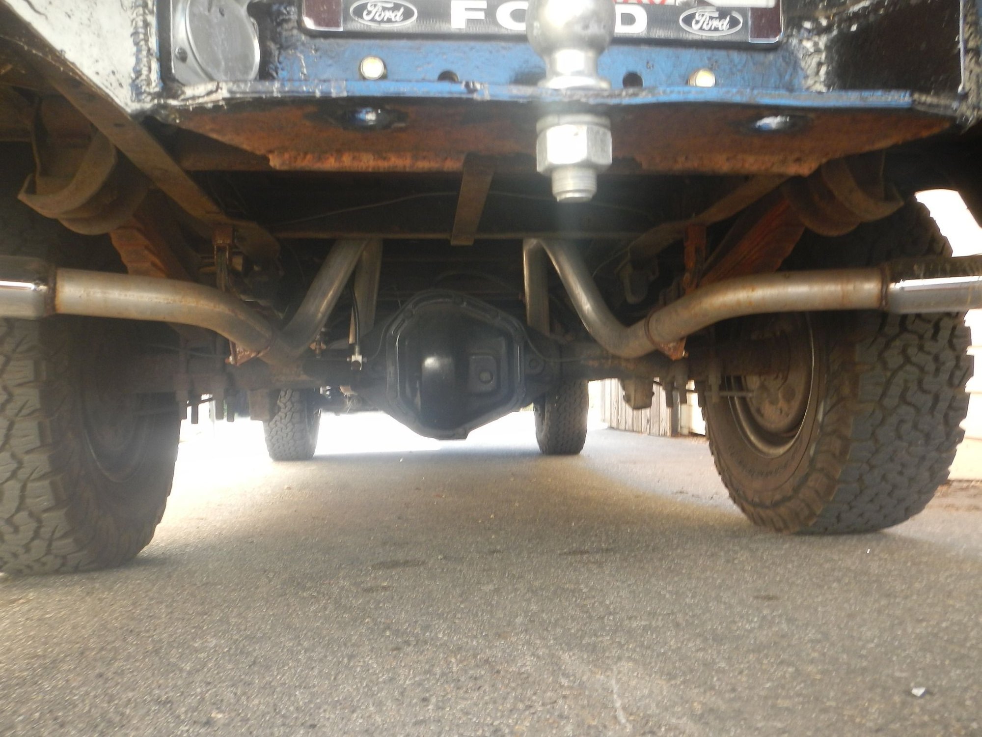 Camper Special extended tailpipe Ford Truck Enthusiasts Forums