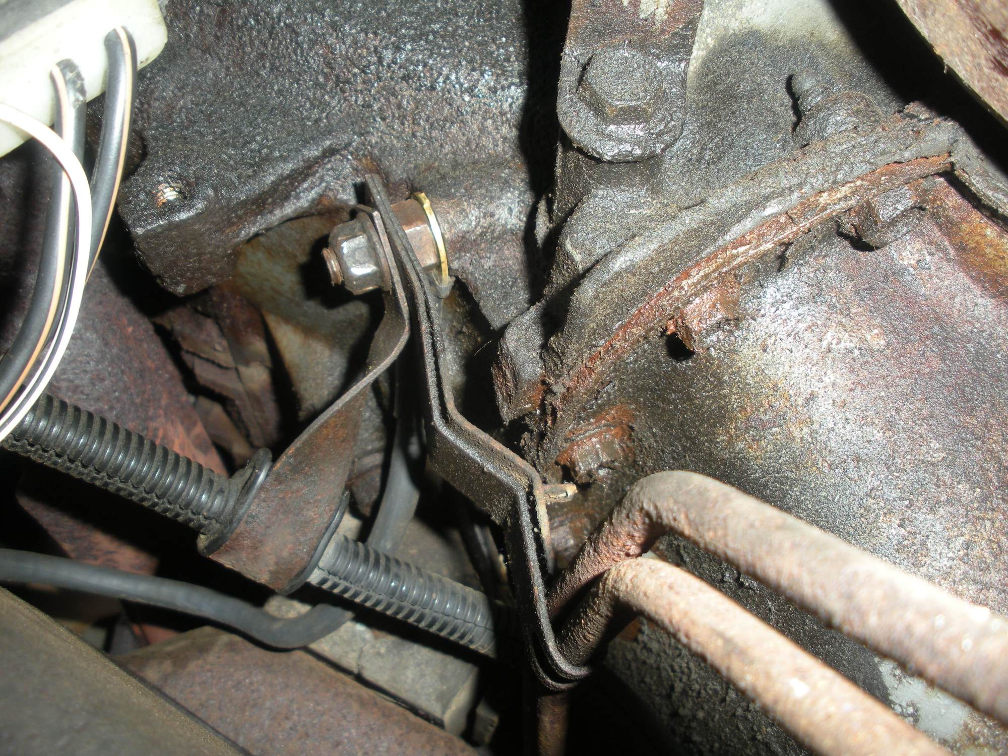 Battery ground to engine block