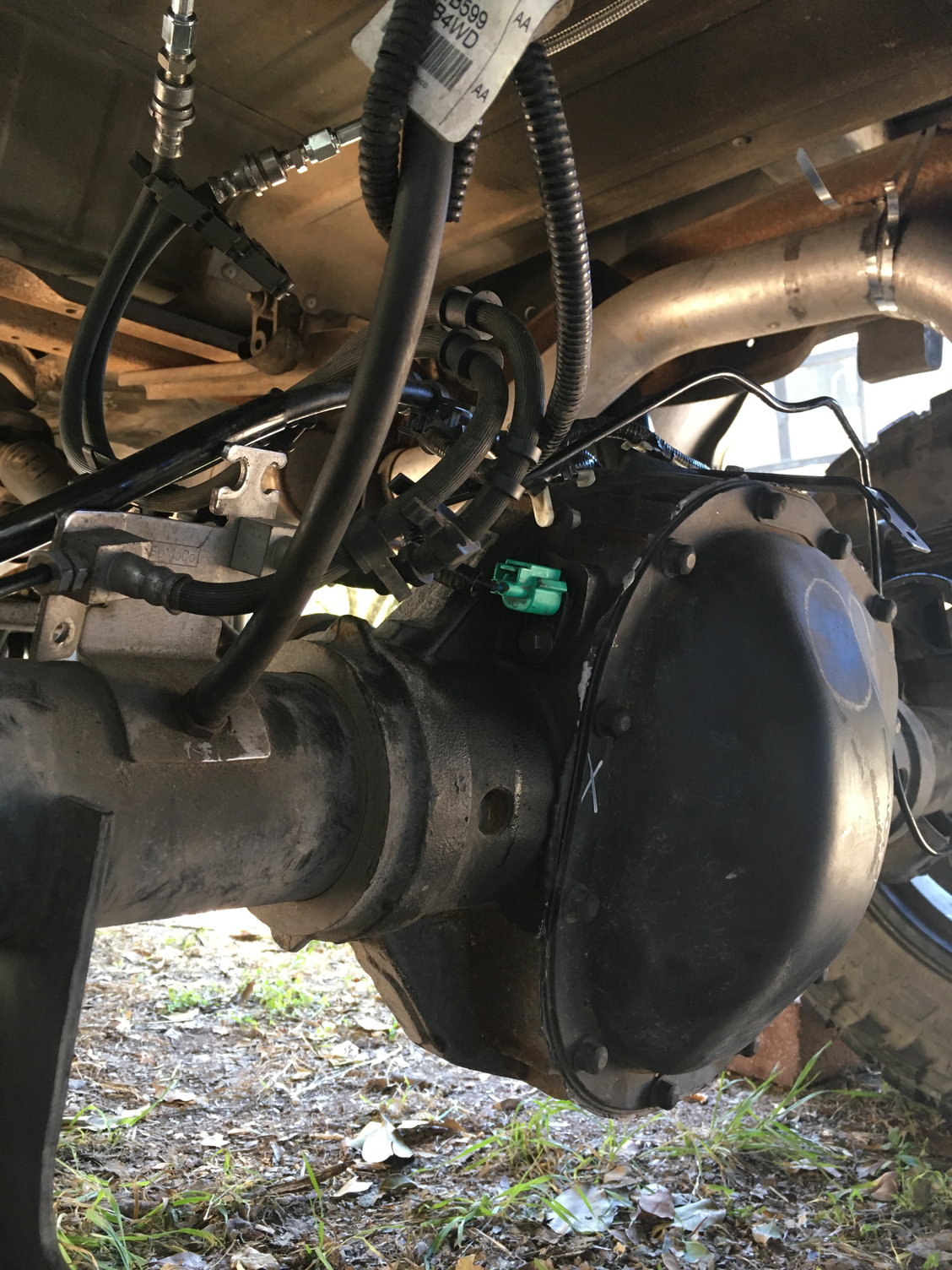 2018 F250 Speed Sensor wiring diagram at rear axle HELP ...