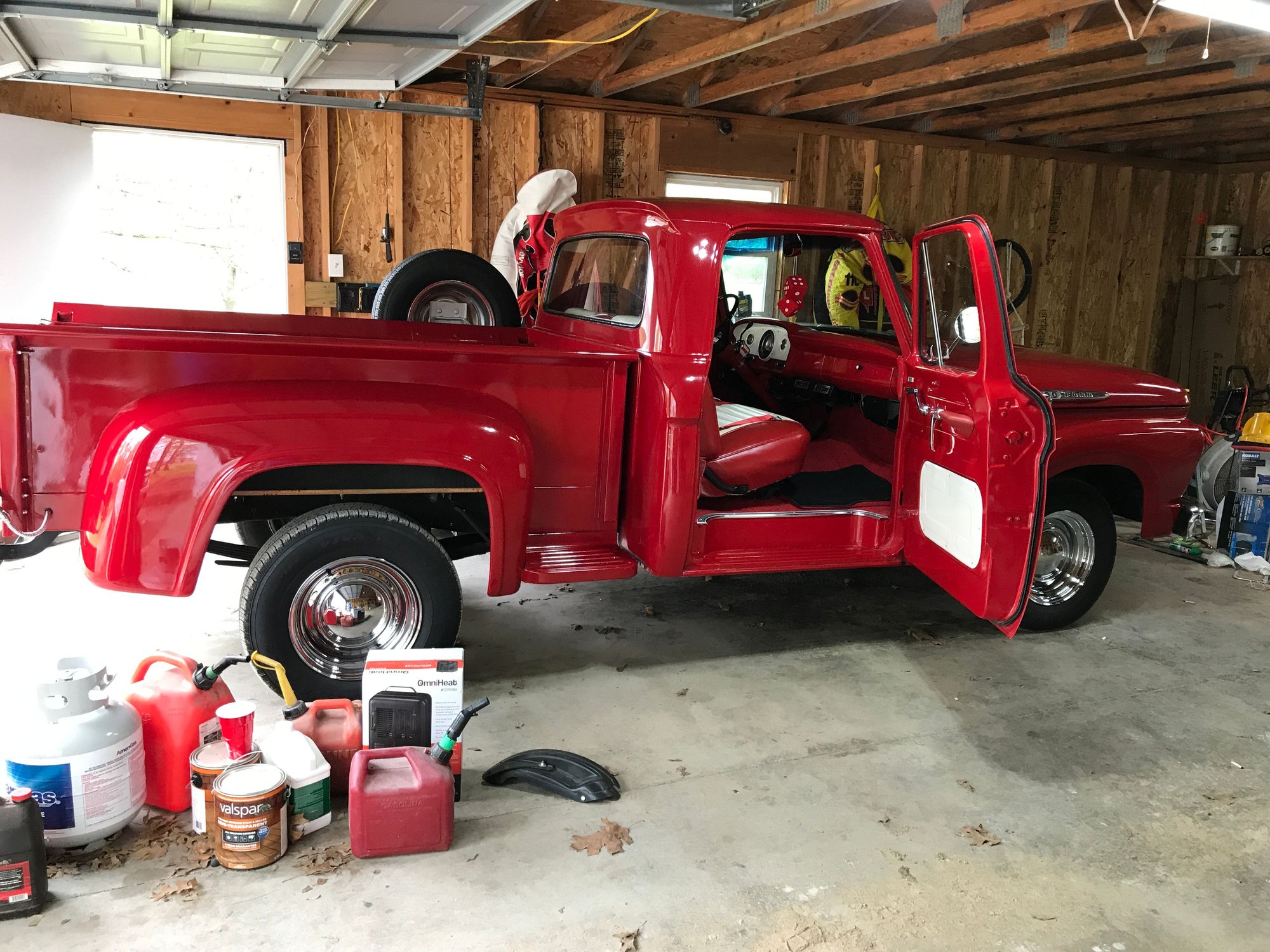 1962 Ford F-100 - 1962 Ford F100 SWB Flairside - Used - VIN FL0CK206113 - 123,456 Miles - 6 cyl - 2WD - Manual - Truck - Red - Warsaw, MO 65355, United States