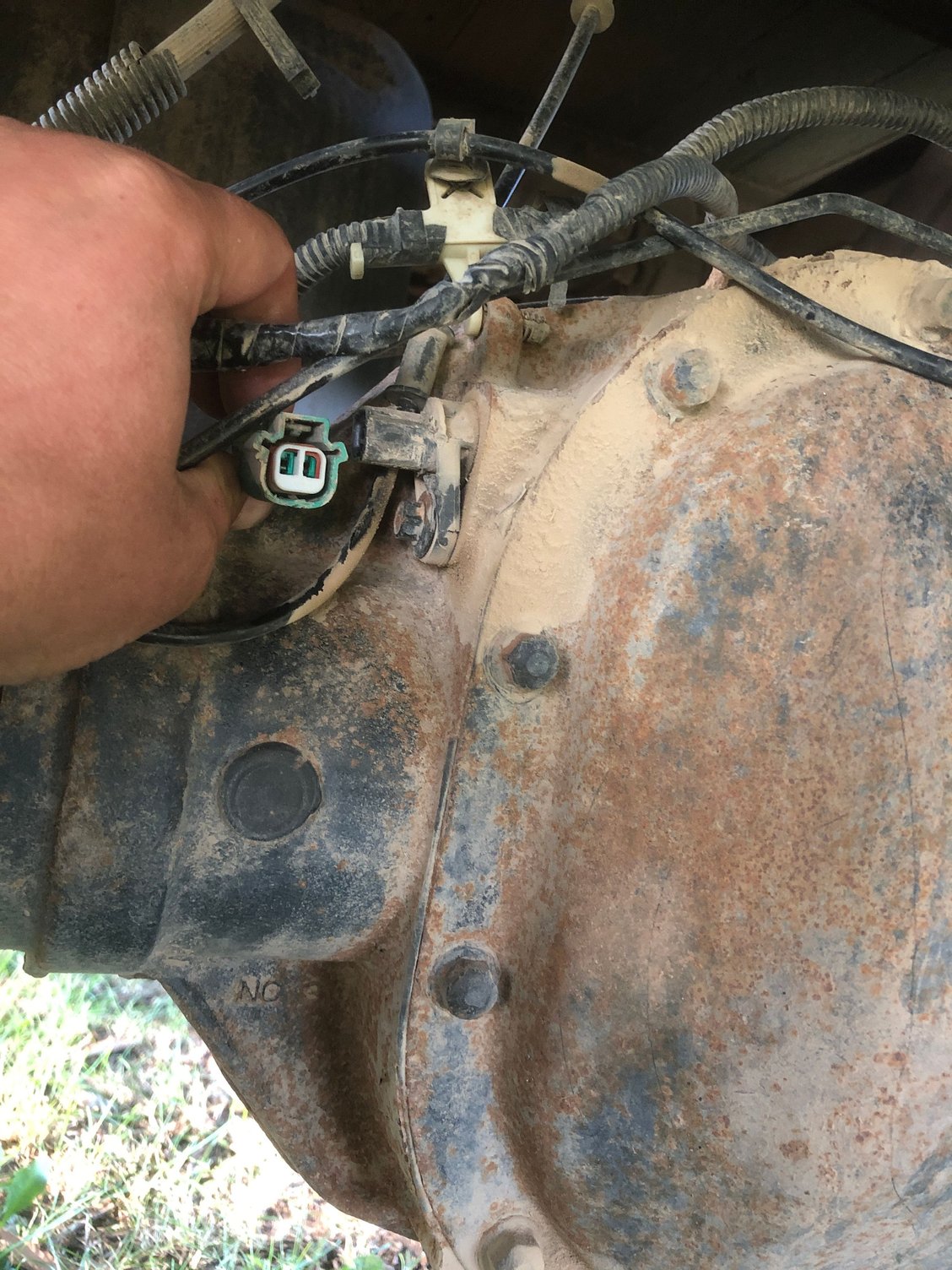 What is going on with my rear axle speed sensor? 2011 F350 Ford