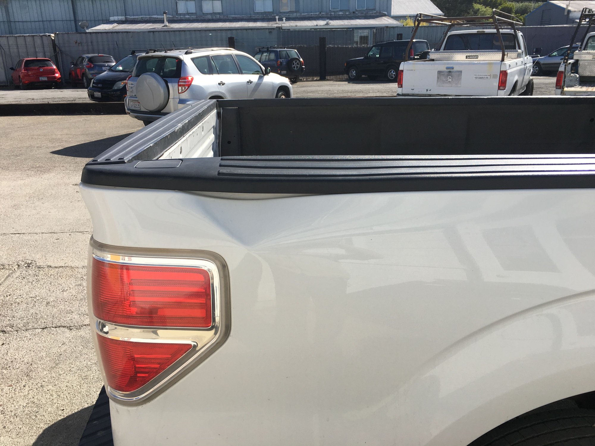 Dent in top of bed Ford Truck Enthusiasts Forums