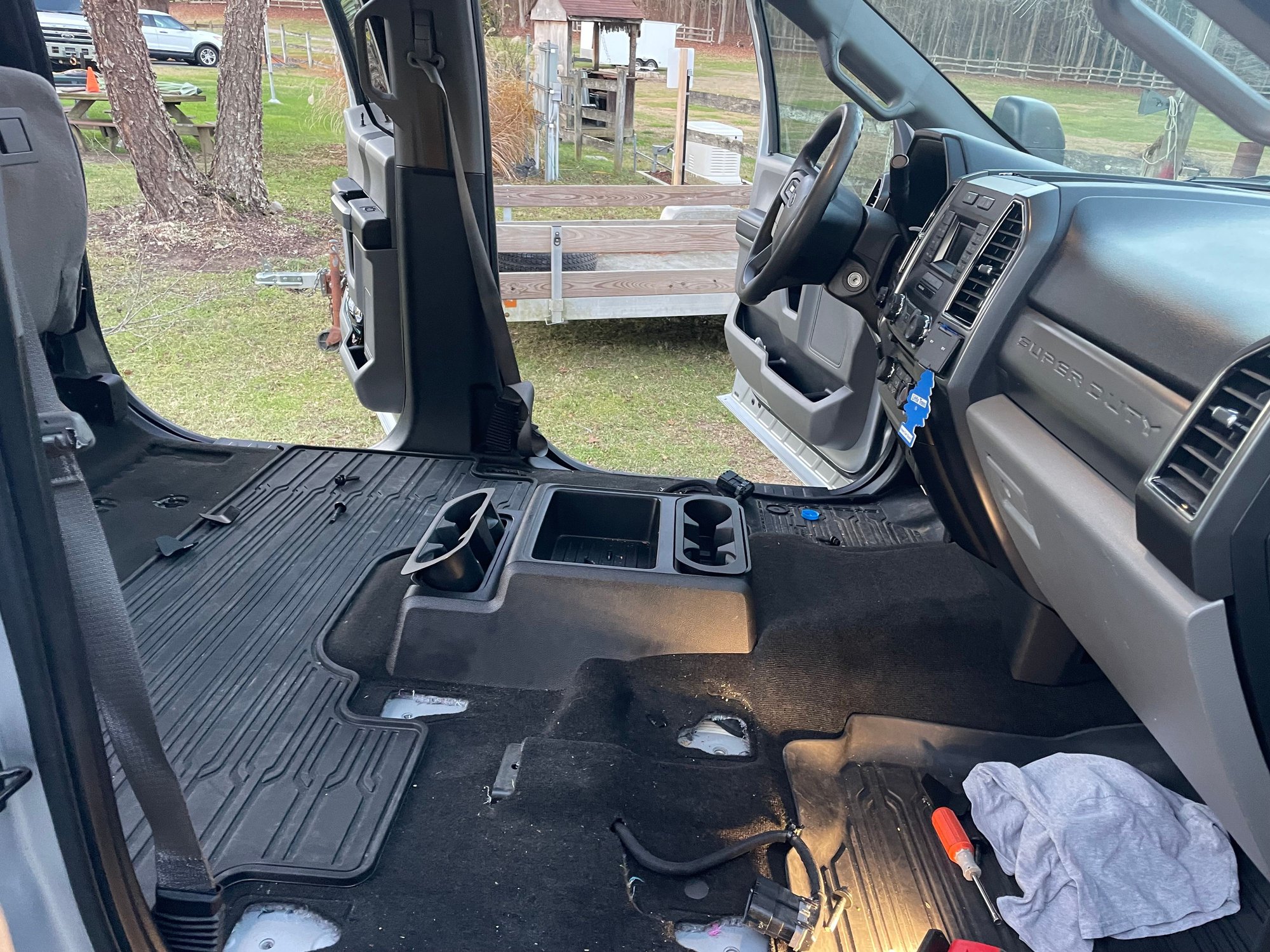 2019 F350 XL Mini Console to Jump Seat Ford Truck Enthusiasts Forums