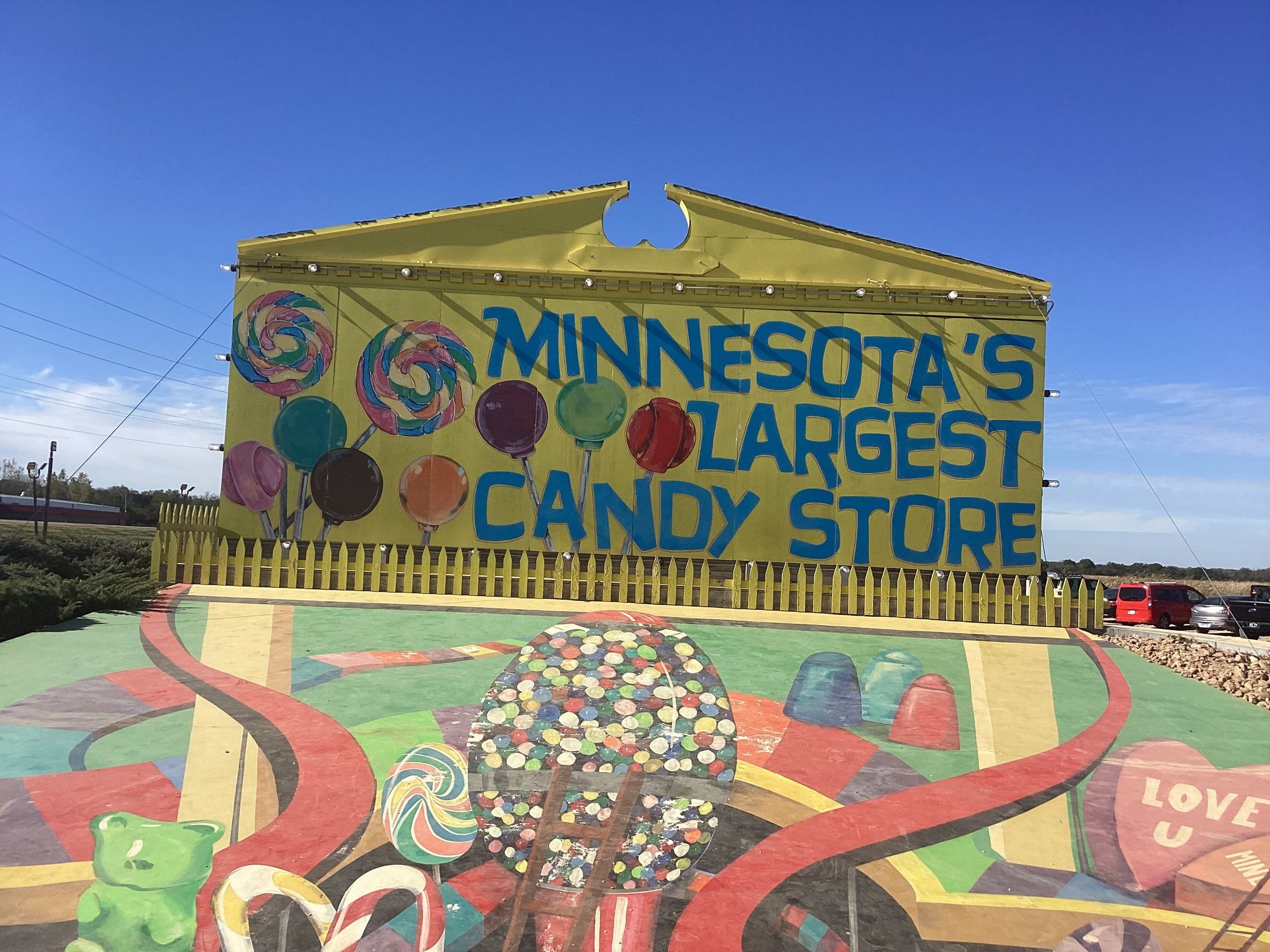 Stopped at the candy store in Jordan 