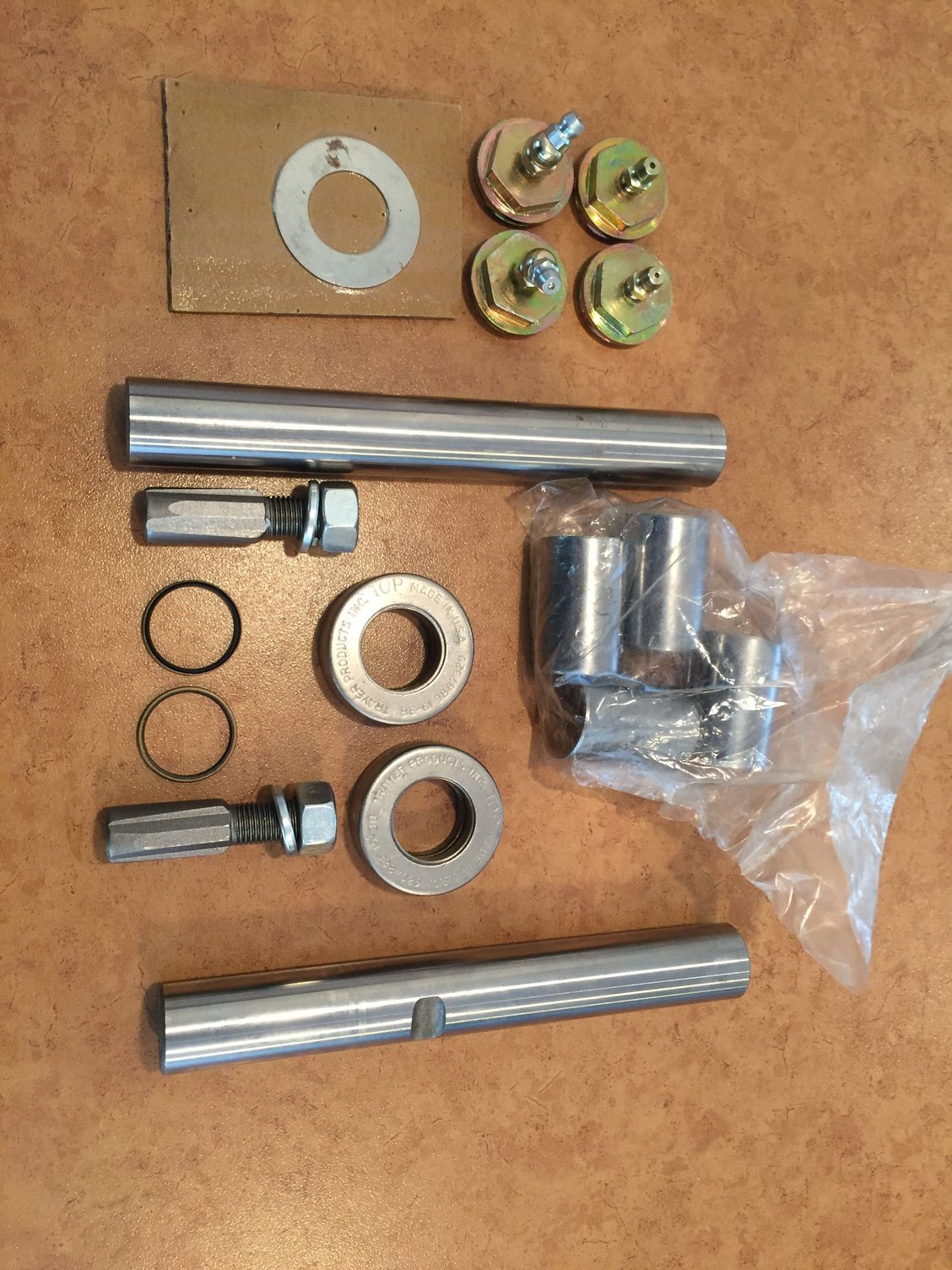 King Pin remplacement on a F1001979 Ford Truck Enthusiasts Forums