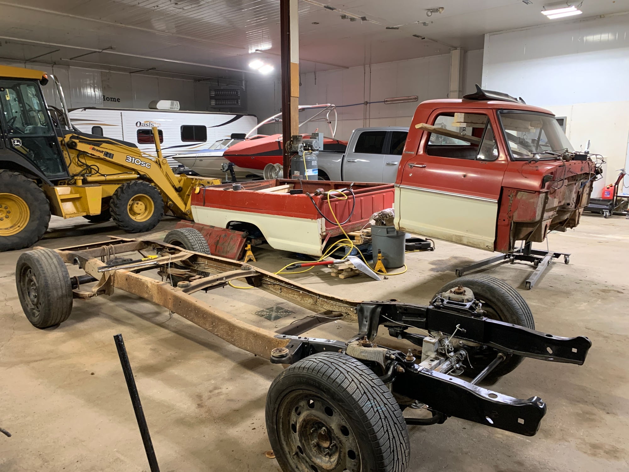 67 F100 Crown Vic Swap Project.