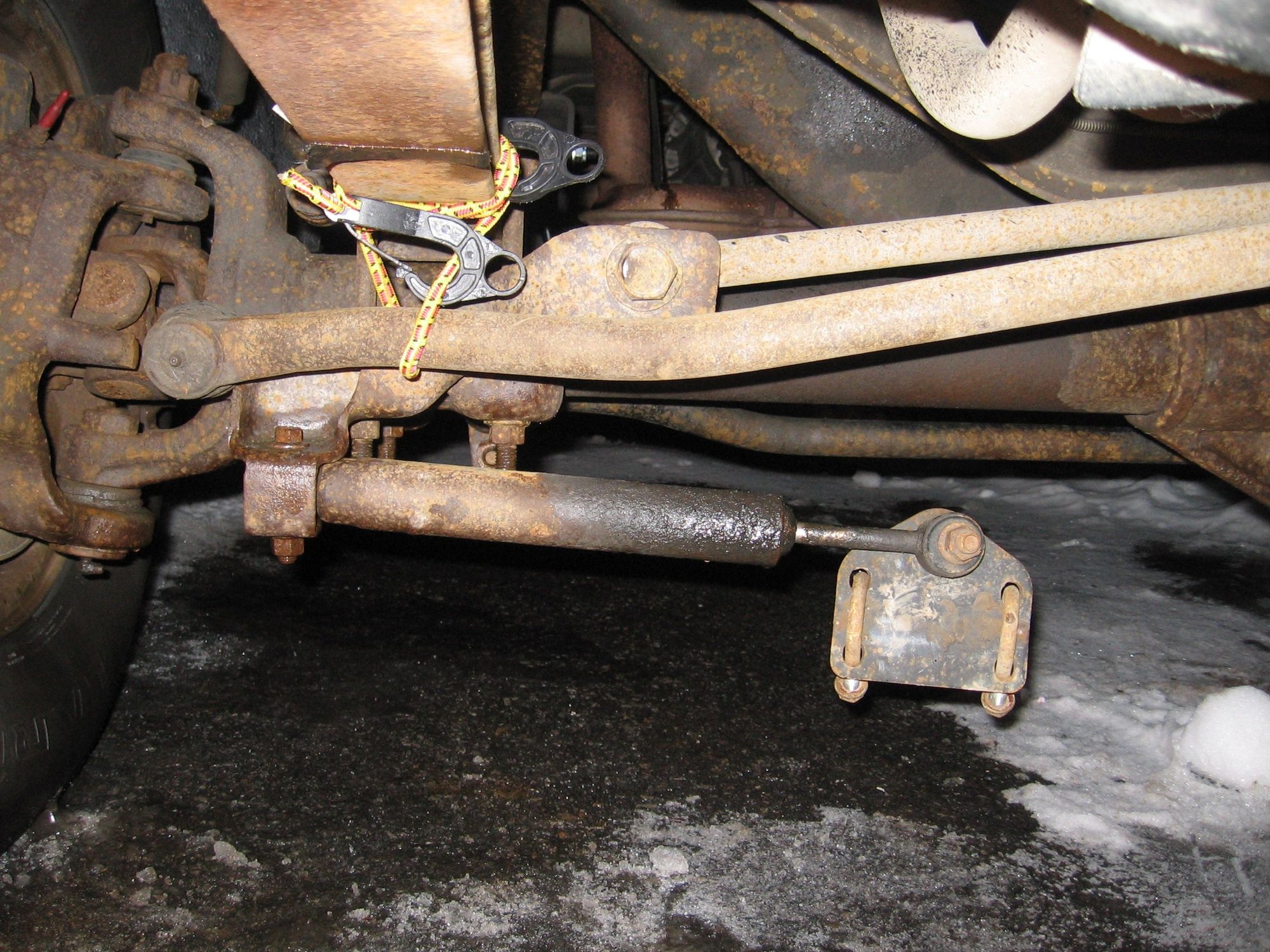 Trying to Install Bilstein Steering Damper Ford Truck Enthusiasts Forums
