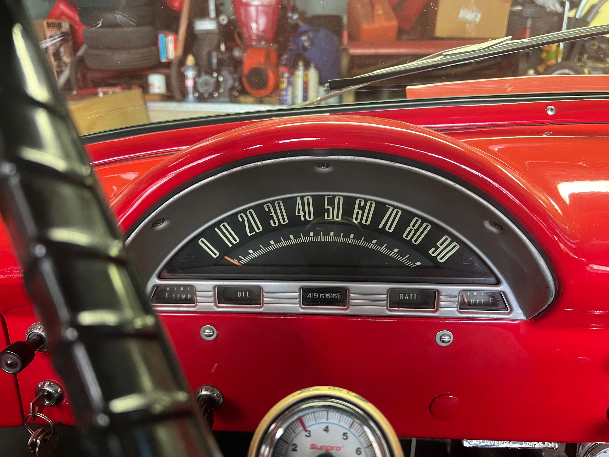 1956 Ford F-100 - 1956 Ford F100 Flatbed - Used - VIN F25V6R20082 - 8 cyl - 2WD - Manual - Truck - Red - South Amboy, NJ 08879, United States