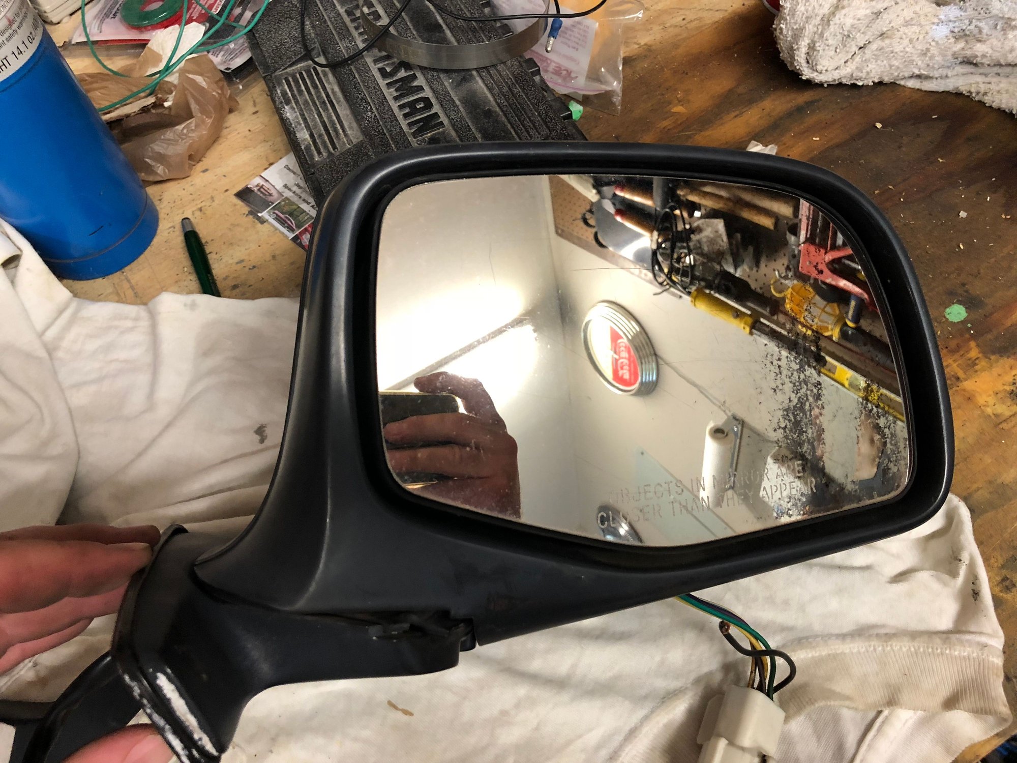 199596 Ford Bronco OBS Power Exterior Mirror PAIR OEM with LED Turn