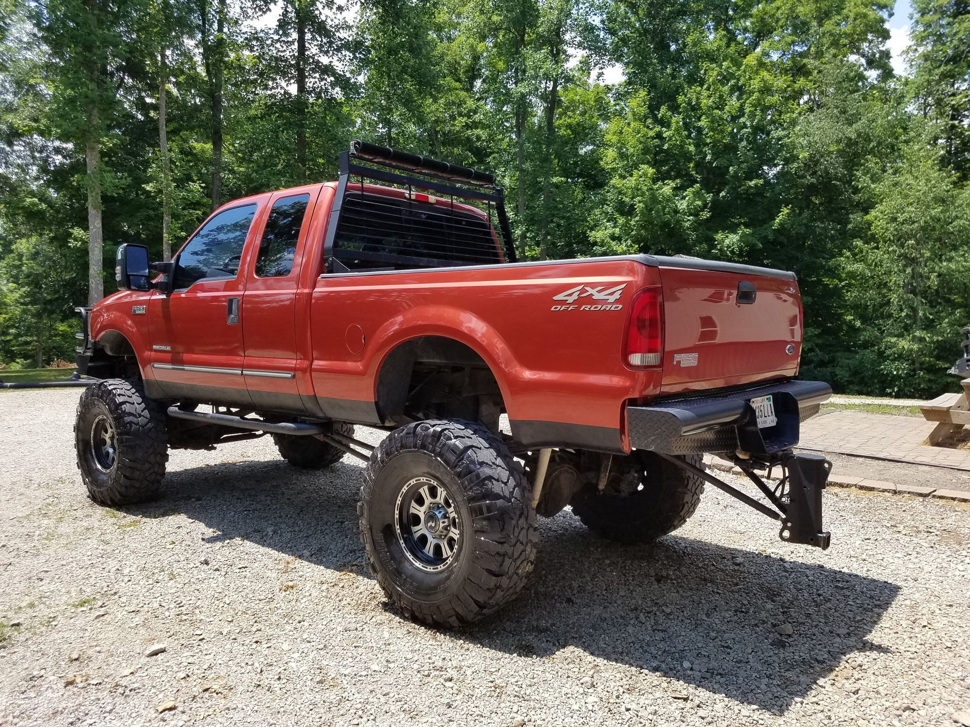 2000 F250 73l Diesel 4x4 Lifted Built Wextras Only 172000 Miles