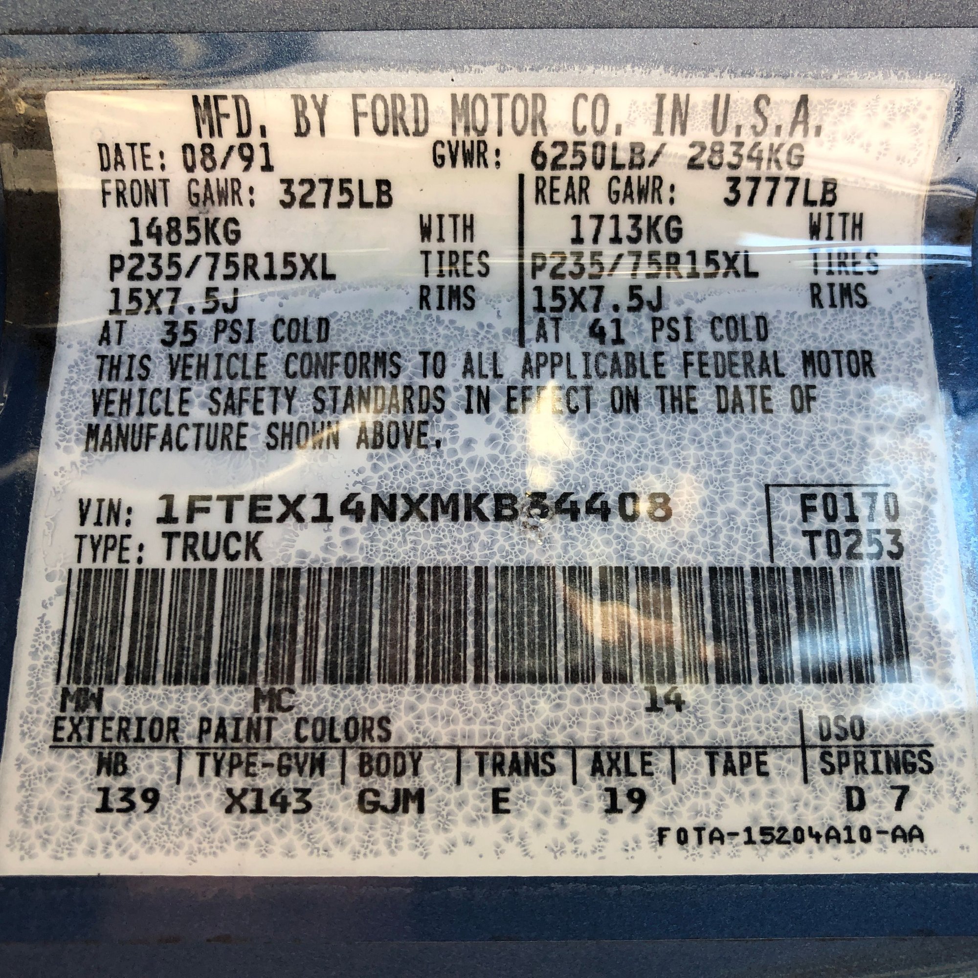 Truck Specs Ford Truck Enthusiasts Forums