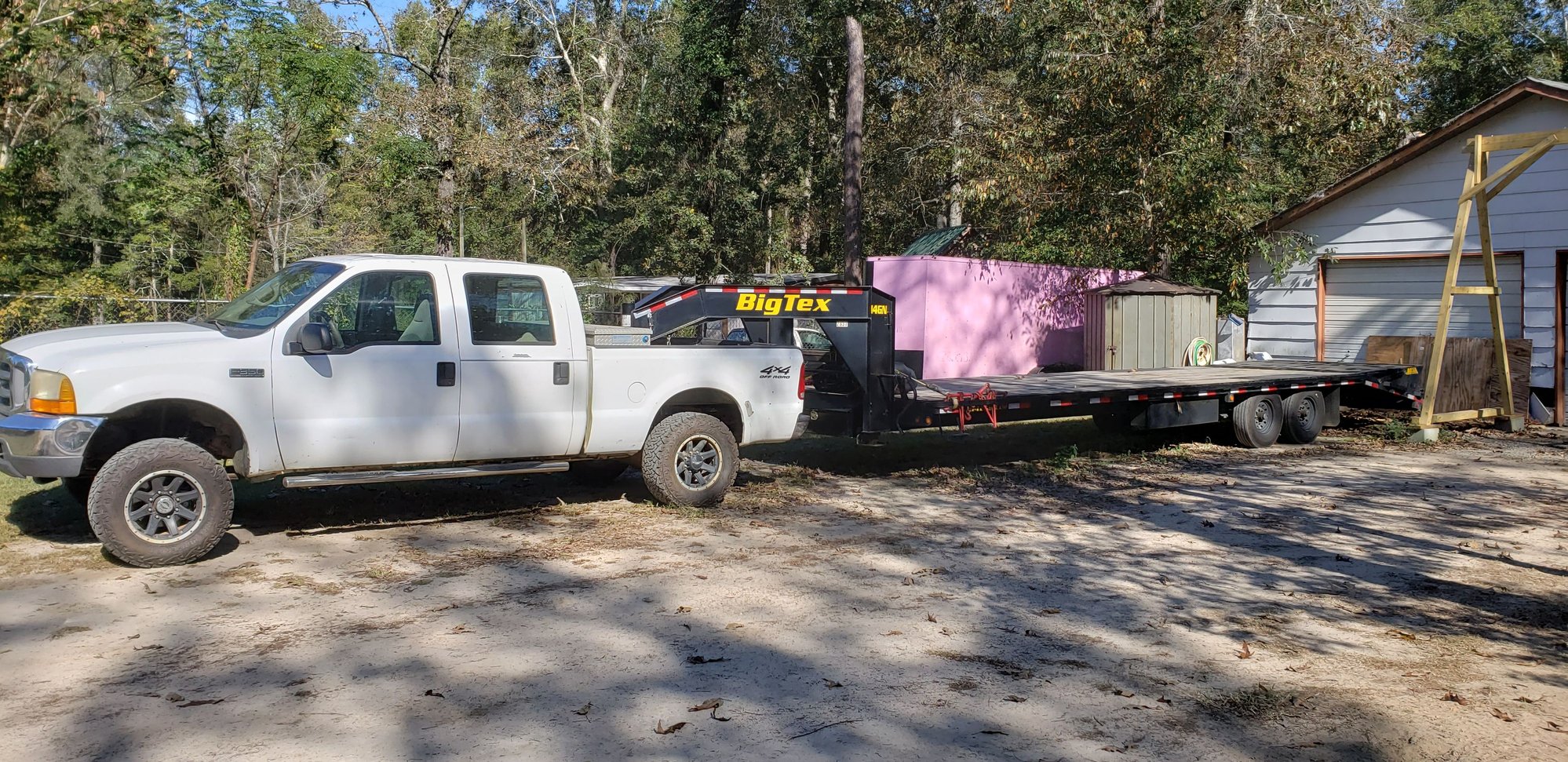 Weighing truck and TC on CAT scale - Ford Truck Enthusiasts Forums